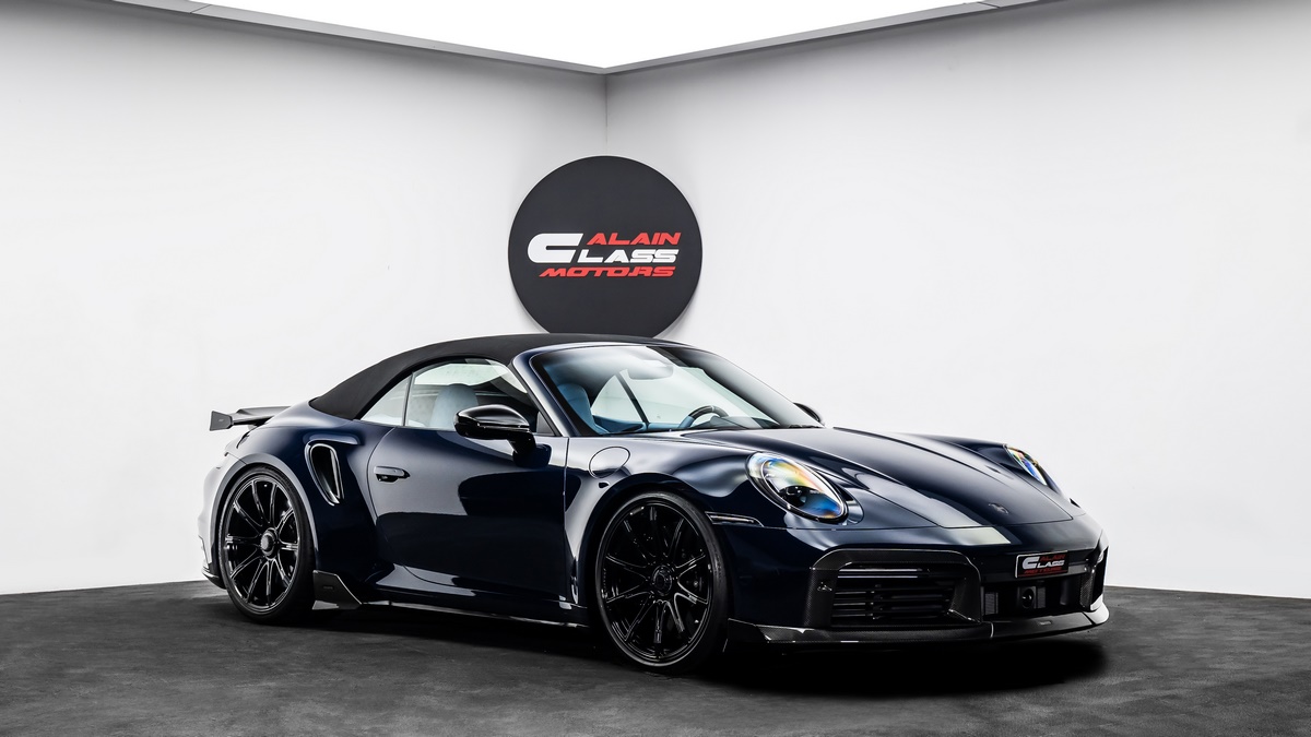 2024 Porsche 911 Turbo S Cabriolet BRABUS 900 in Deep Blue Metallic