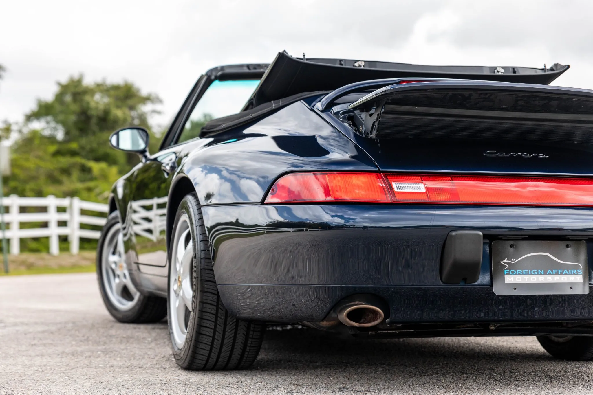 1995 Porsche 911 Carrera Cabriolet in Midnight Blue Pearl