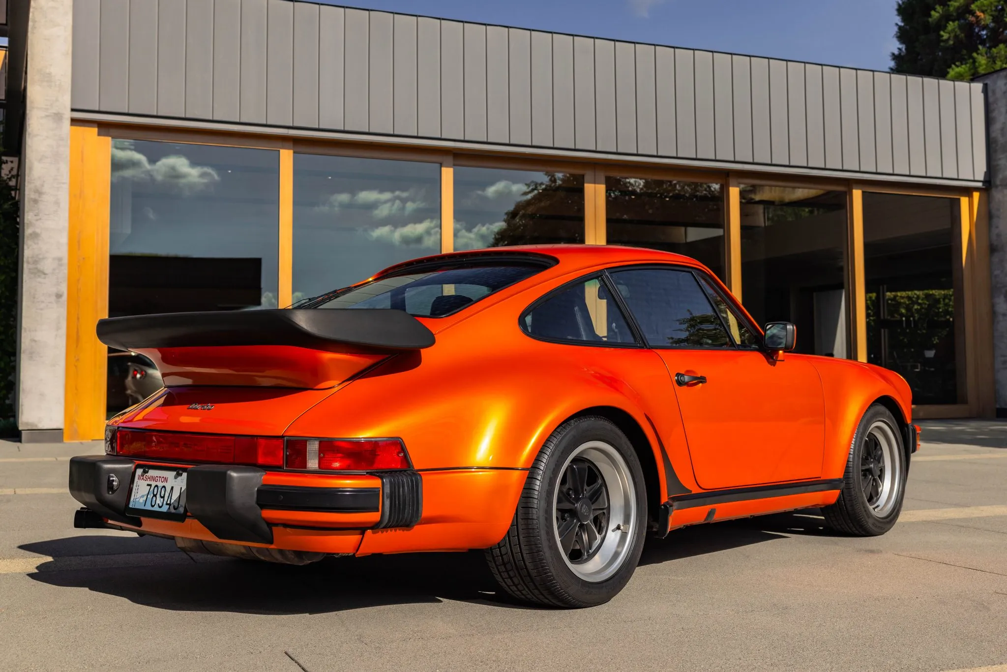 1987 Porsche 911 Turbo Coupe in Orange Pearl