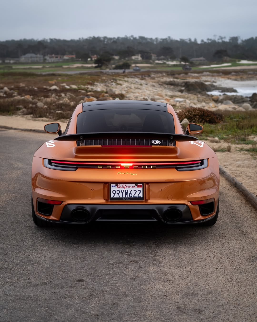 2025 Porsche 911 Turbo 50 Years in Nordic Gold Metallic