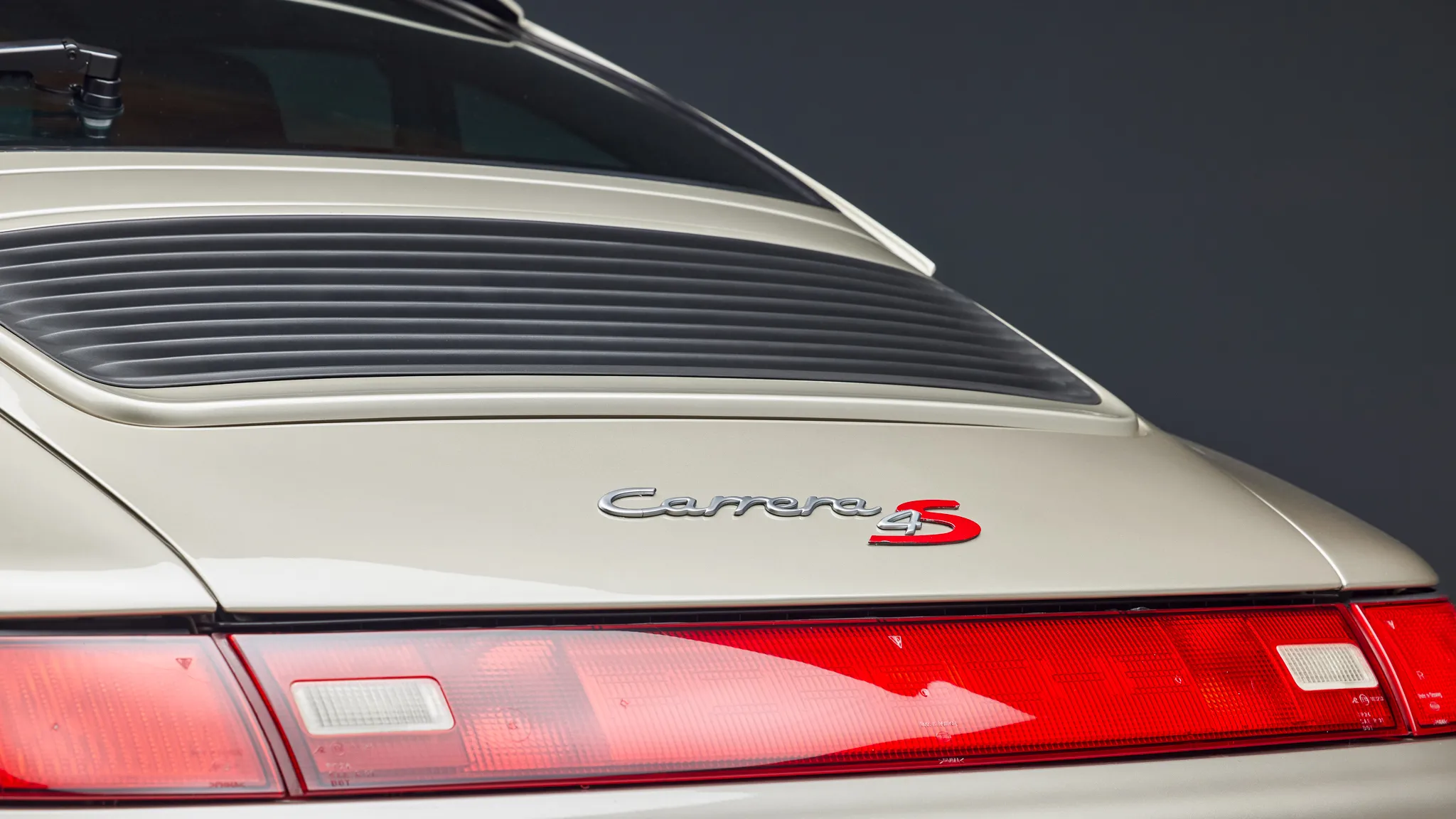 1997 Porsche 911 Carrera 4S in Linen Grey Metallic 
