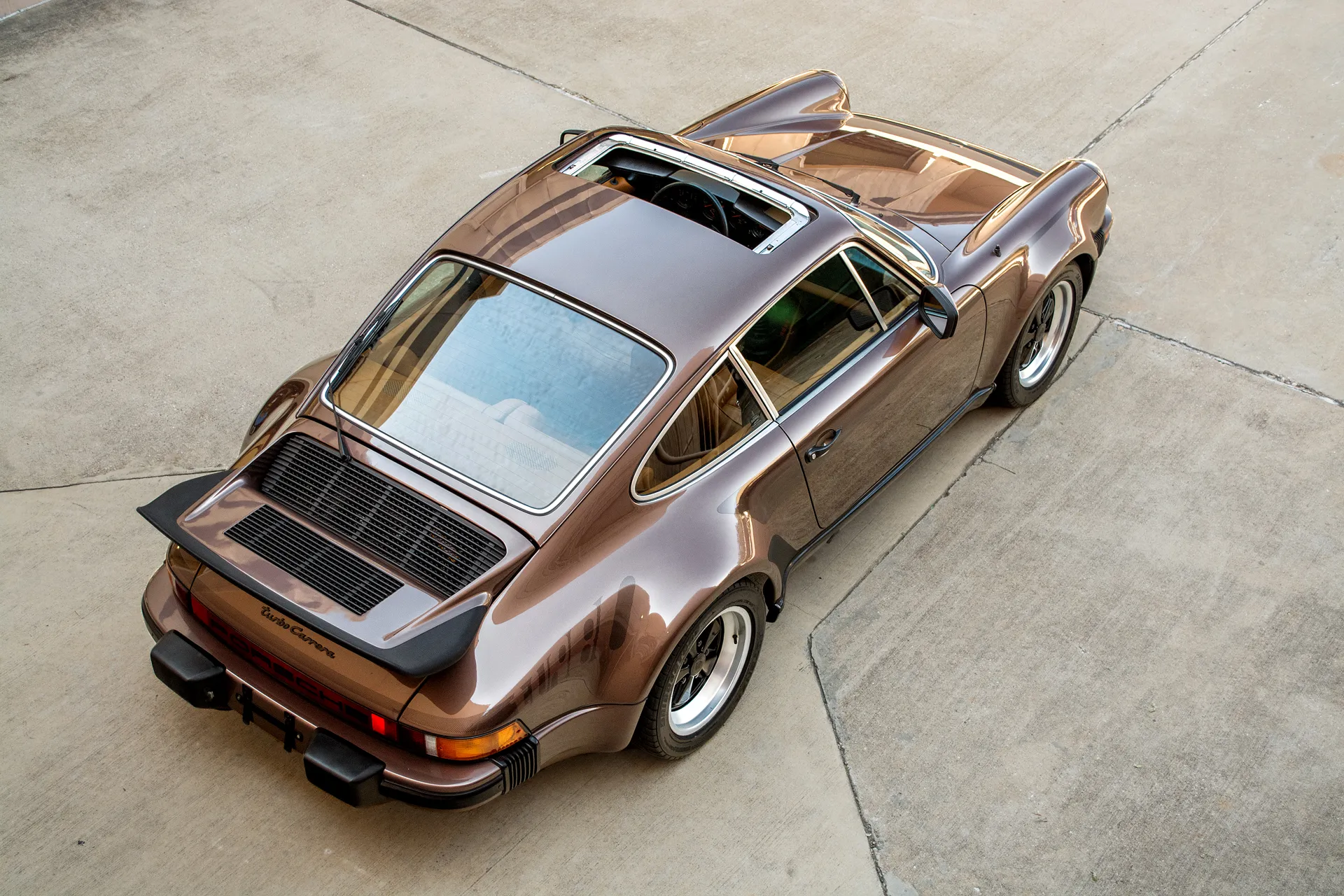 1977 Porsche 911 Turbo Carrera in Copper Brown Metallic