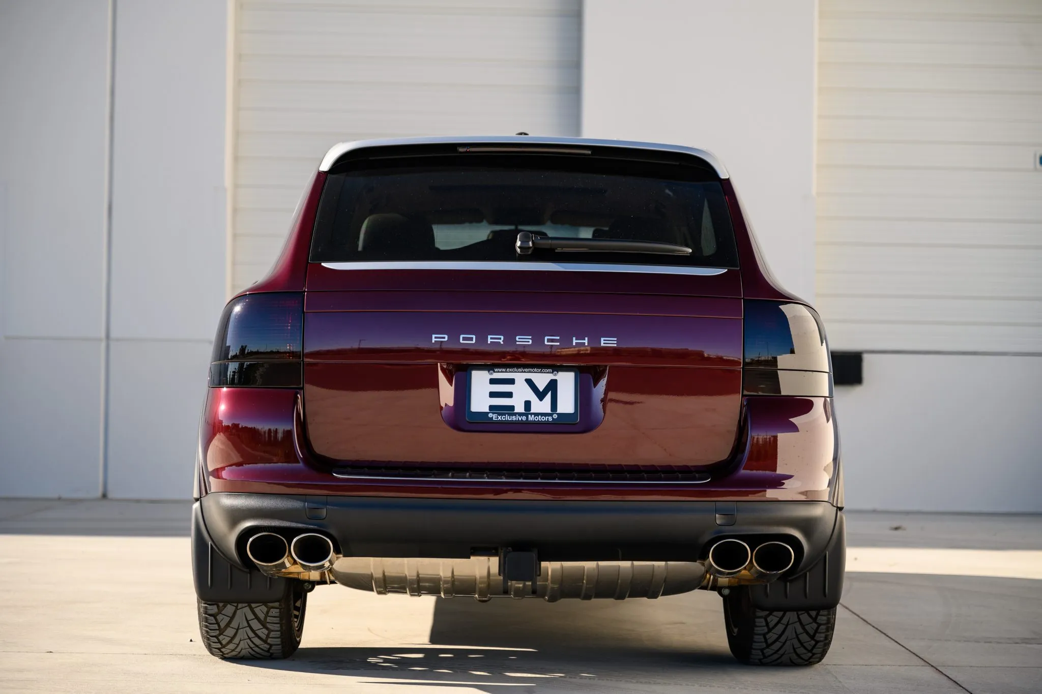 2004 Porsche Cayenne in Carmon Red Metallic