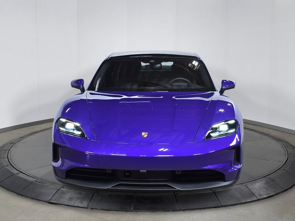 2026 Porsche Taycan 4 in Purple Sky Metallic