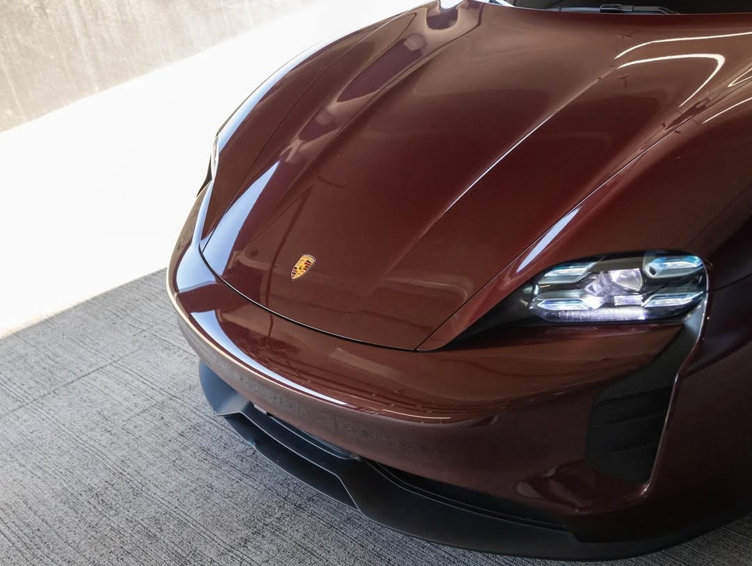 2023 Porsche Taycan GTS in Cherry Metallic