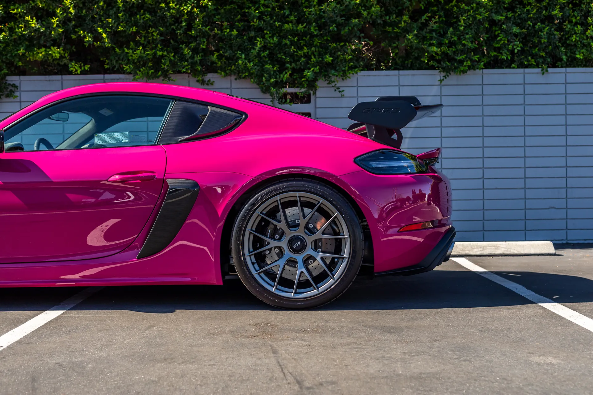 2023 Porsche 718 Cayman GT4 RS Weissach Coupe in Ruby Star
