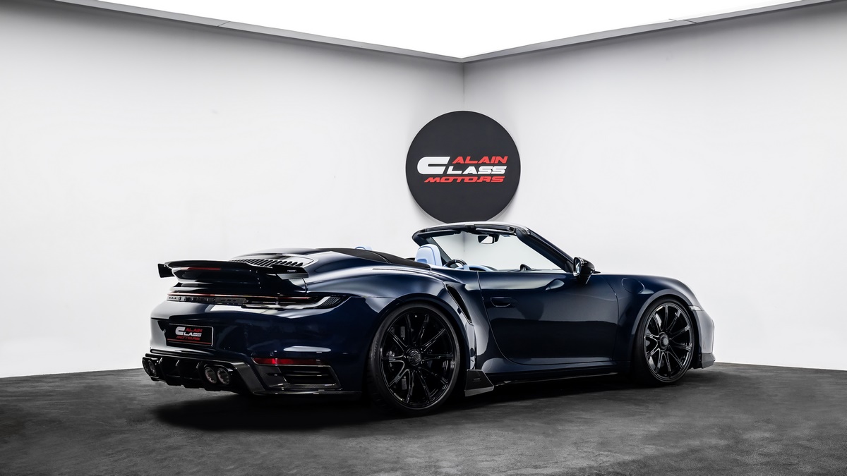 2024 Porsche 911 Turbo S Cabriolet BRABUS 900 in Deep Blue Metallic