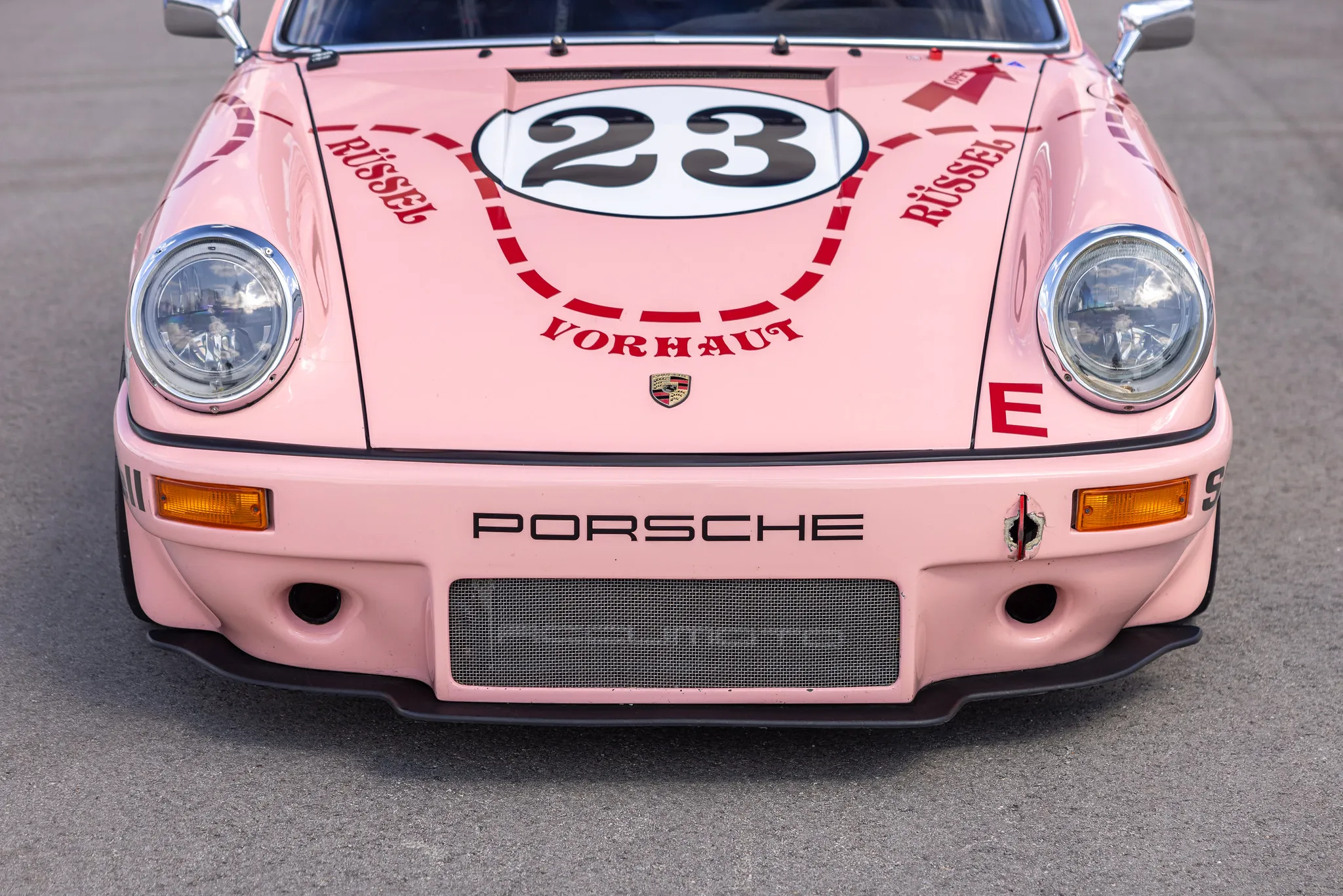 1987 Porsche 911 Carrera Coupe G50 Track Car in Pink Pig