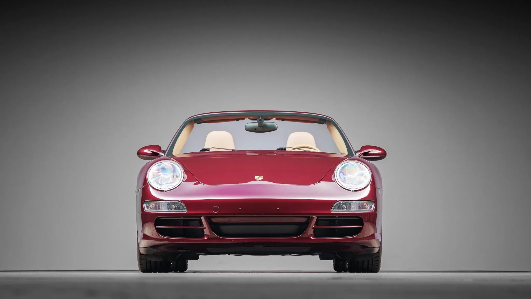 2007 Porsche 911 Carrera Cabriolet in Carmon Red Metallic