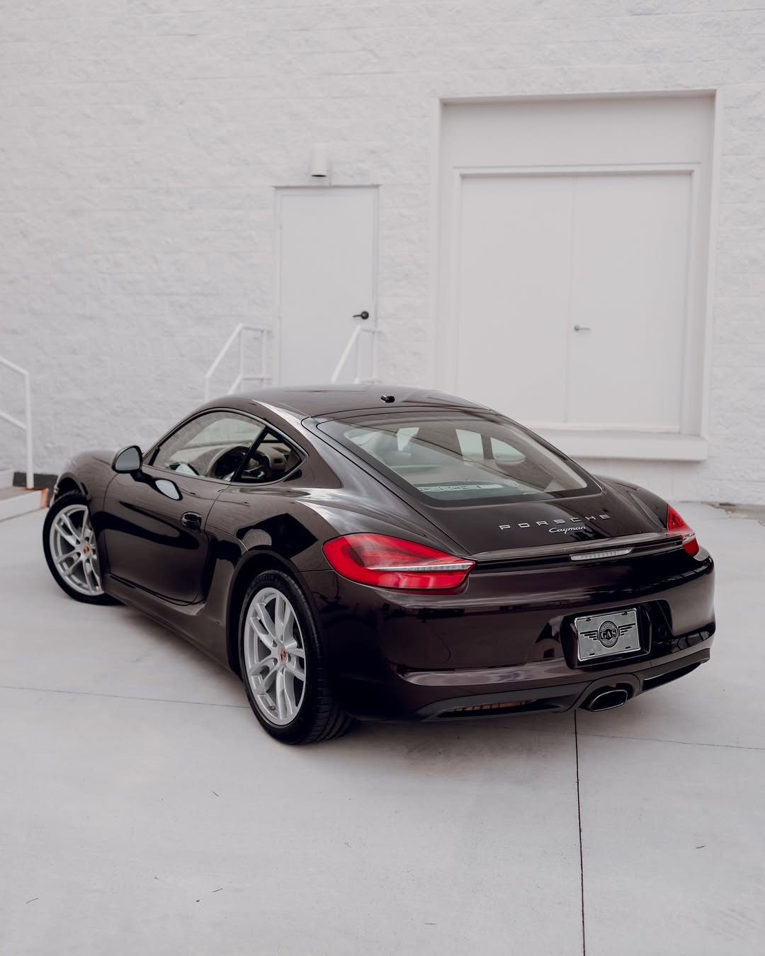 2014 Porsche Cayman in Mahogany Brown Metallic