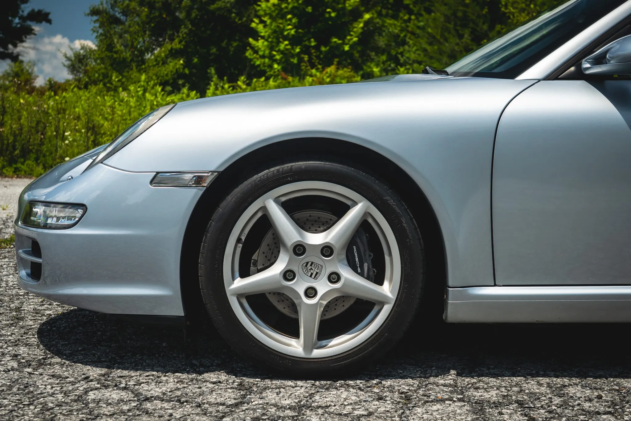 2005 Porsche 911 Carrera Cabriolet in Polar Silver Metallic