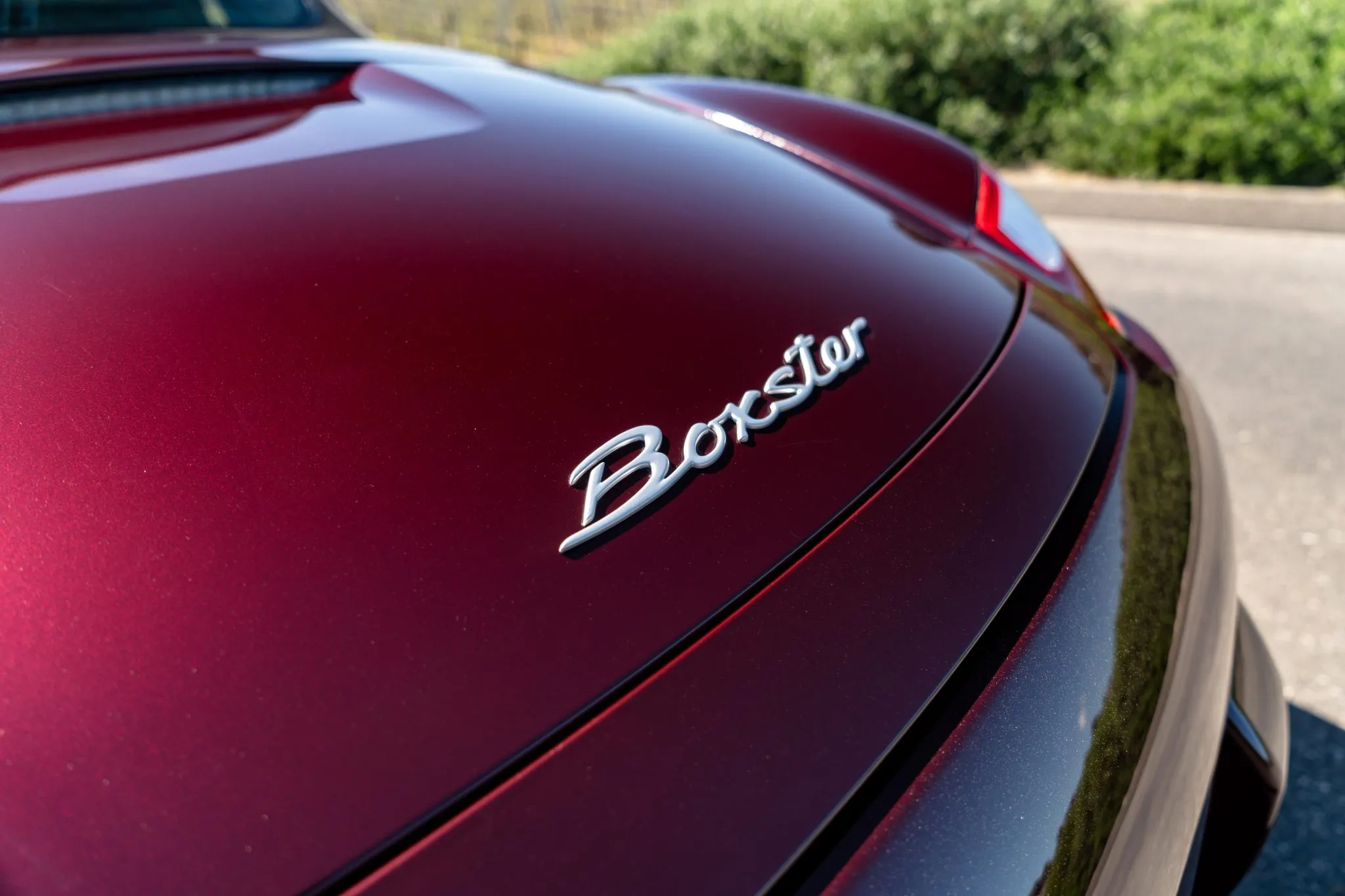 2007 Porsche Boxster in Carmon Red Metallic