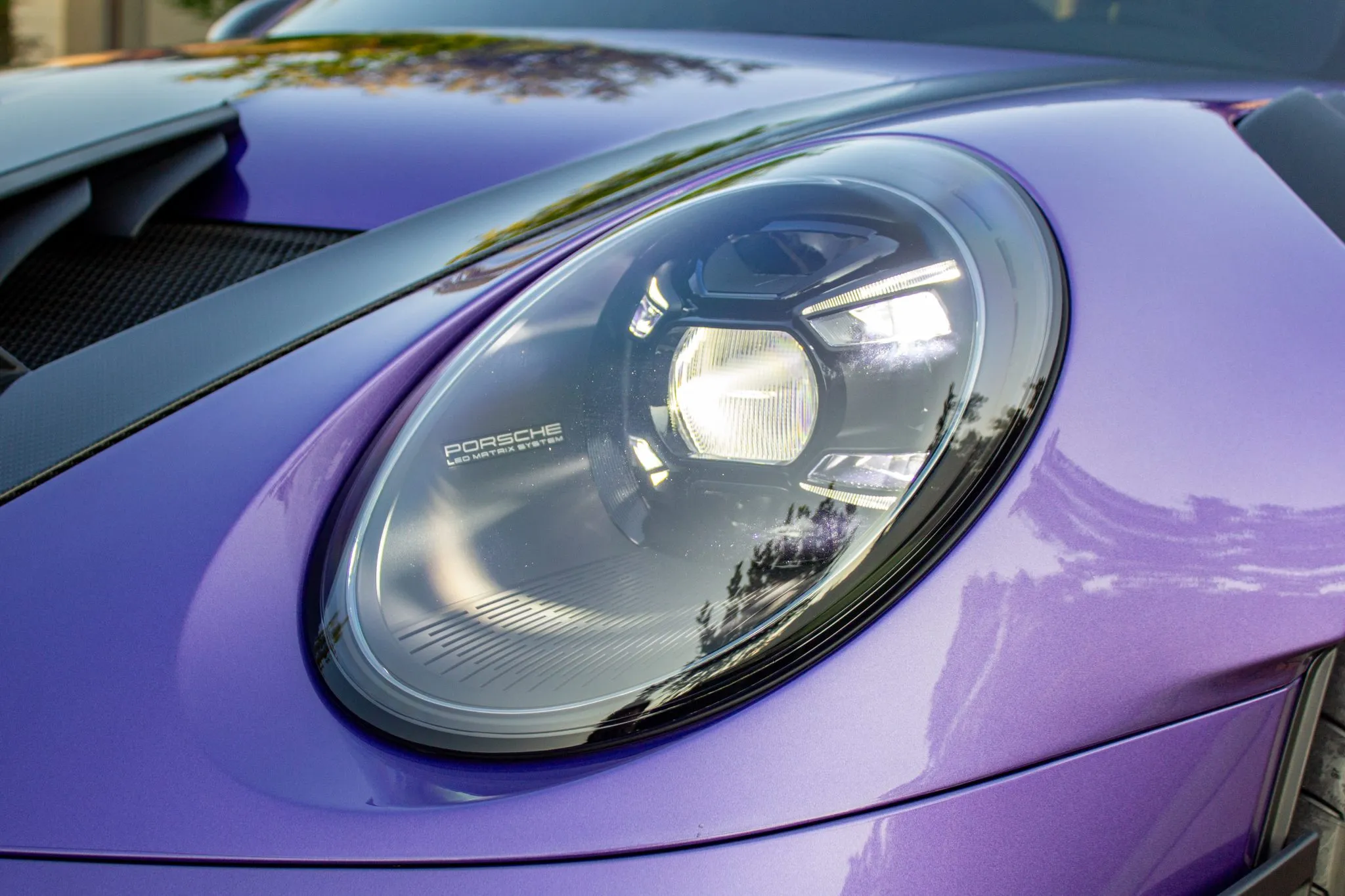 2024 Porsche 911 GT3 RS Weissach In Viola Purple Metallic