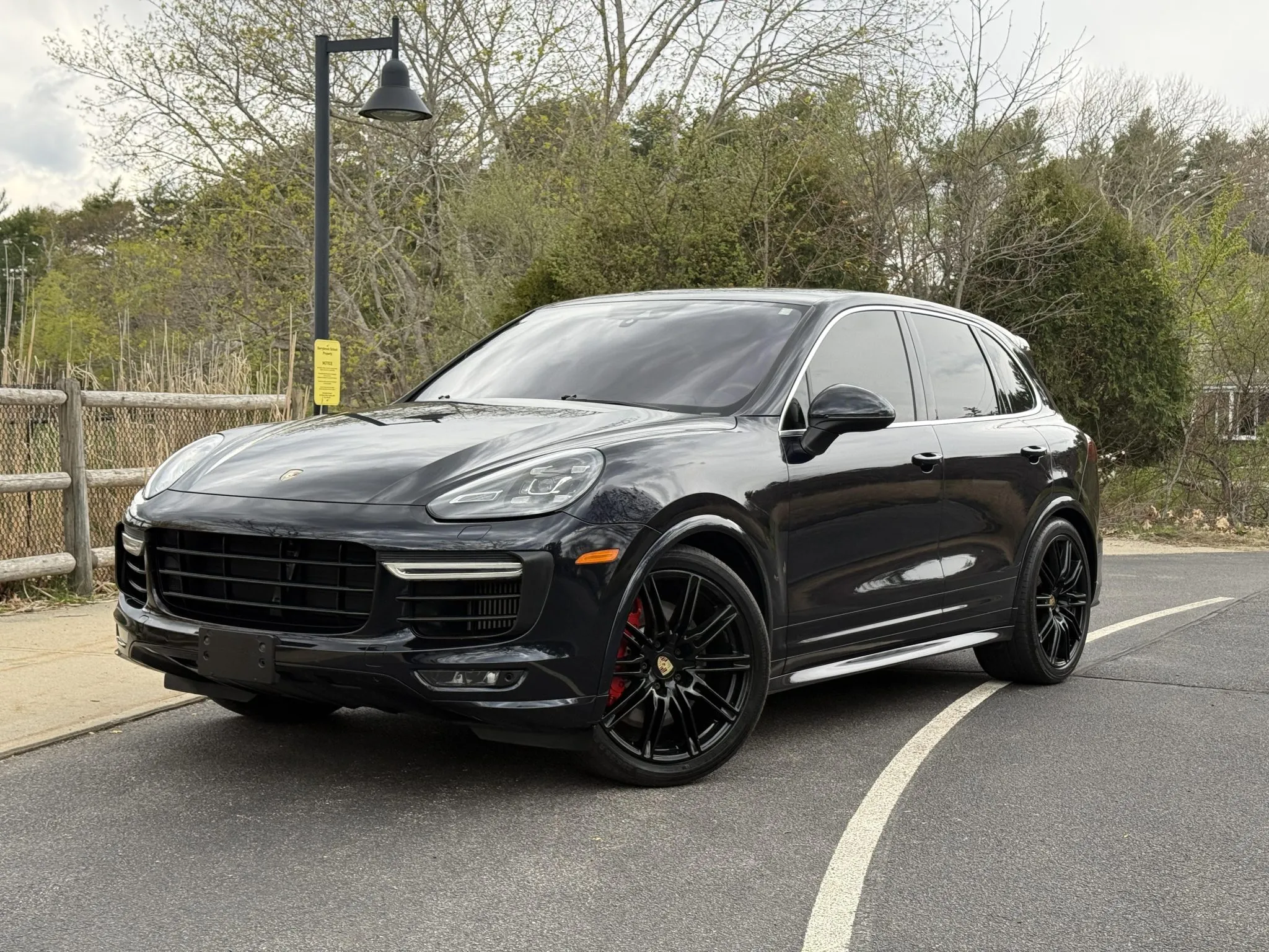 2016 Porsche Cayenne GTS in Moonlight Blue Metallic