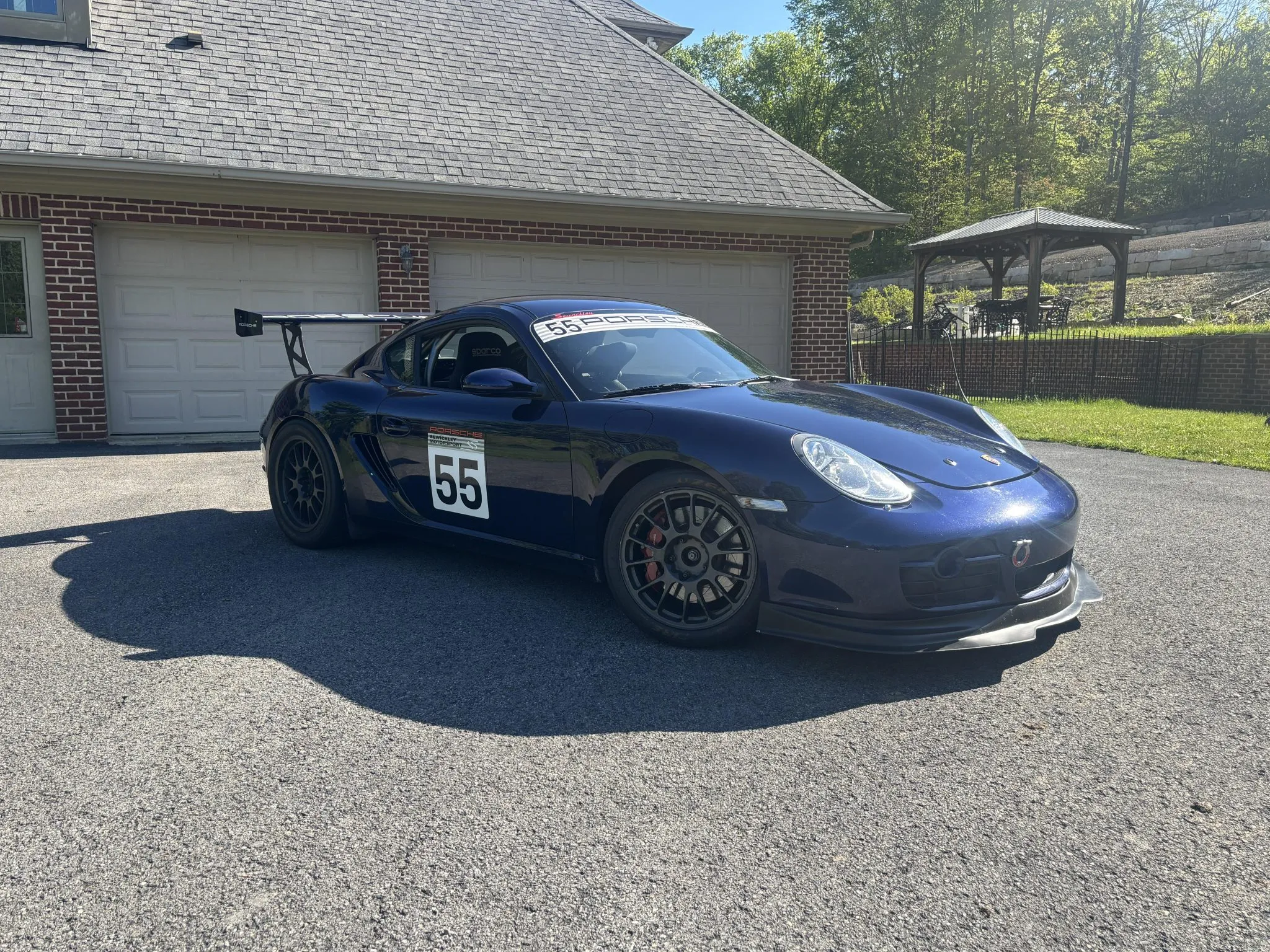 2006 Porsche Cayman S in Lapis Blue Metallic