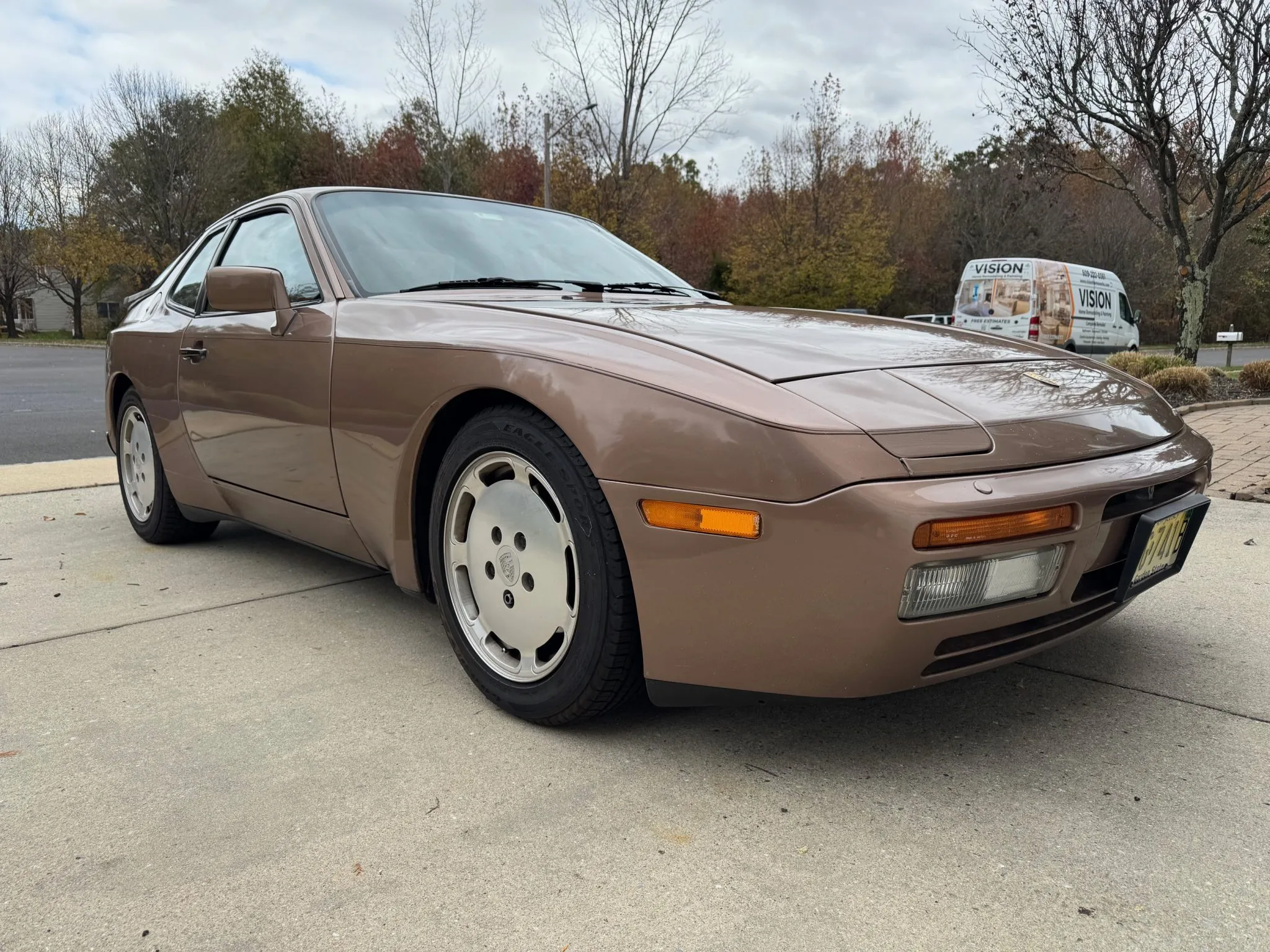 1987 Porsche 944 Turbo in Nougat Brown Metallic