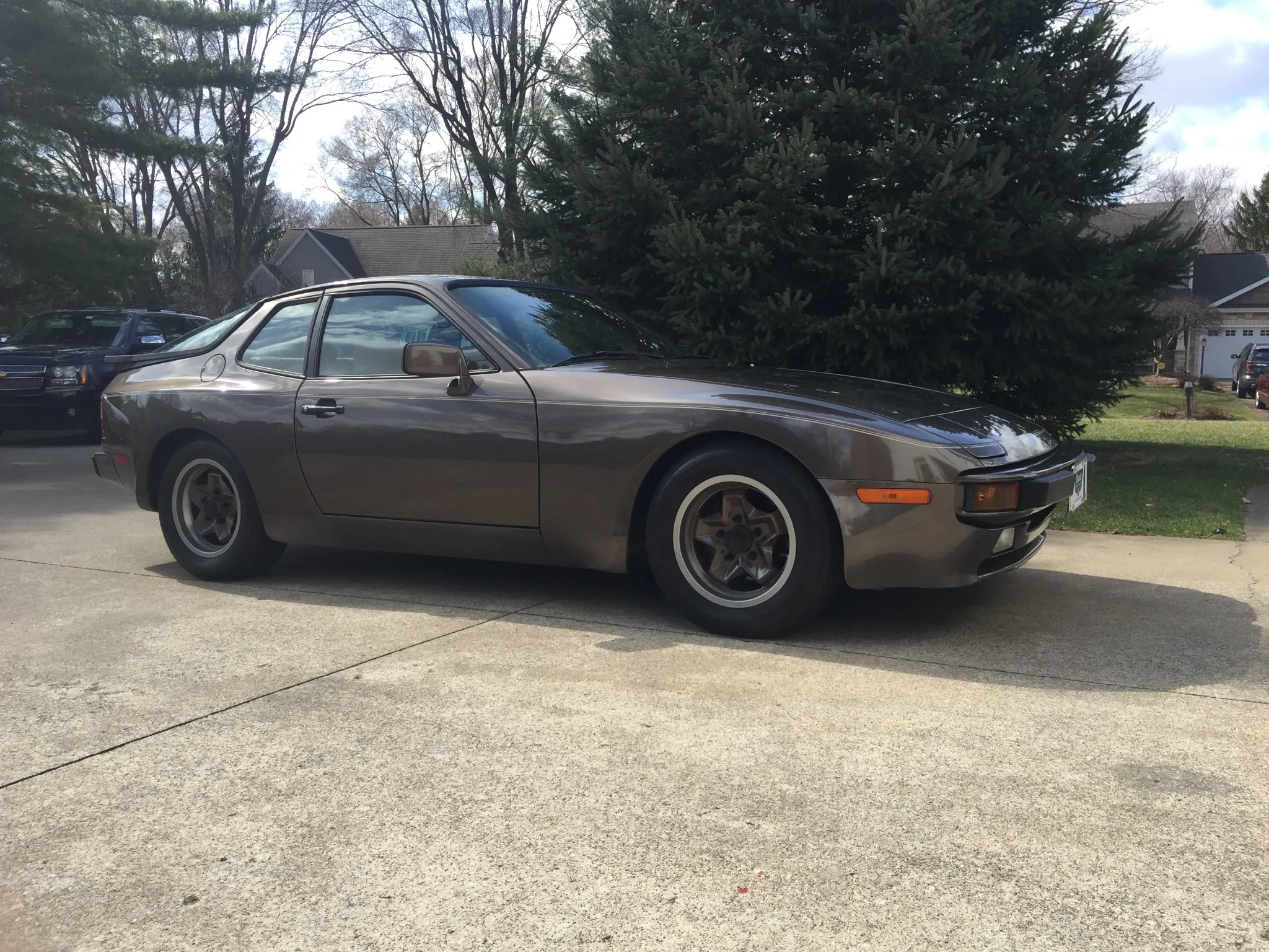 1984 Porsche 944 In Sable Brown Metallic