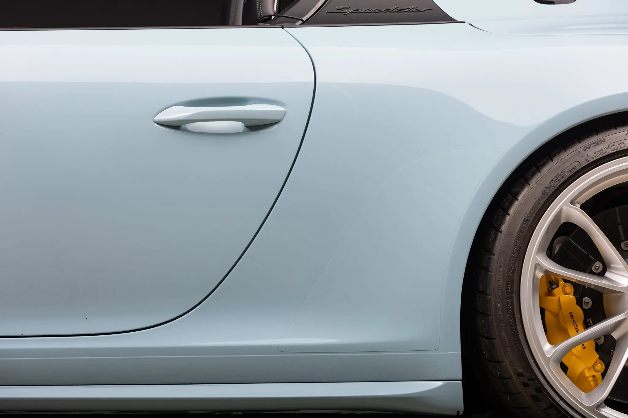 2019 Porsche 911 Speedster in Meissen Blue