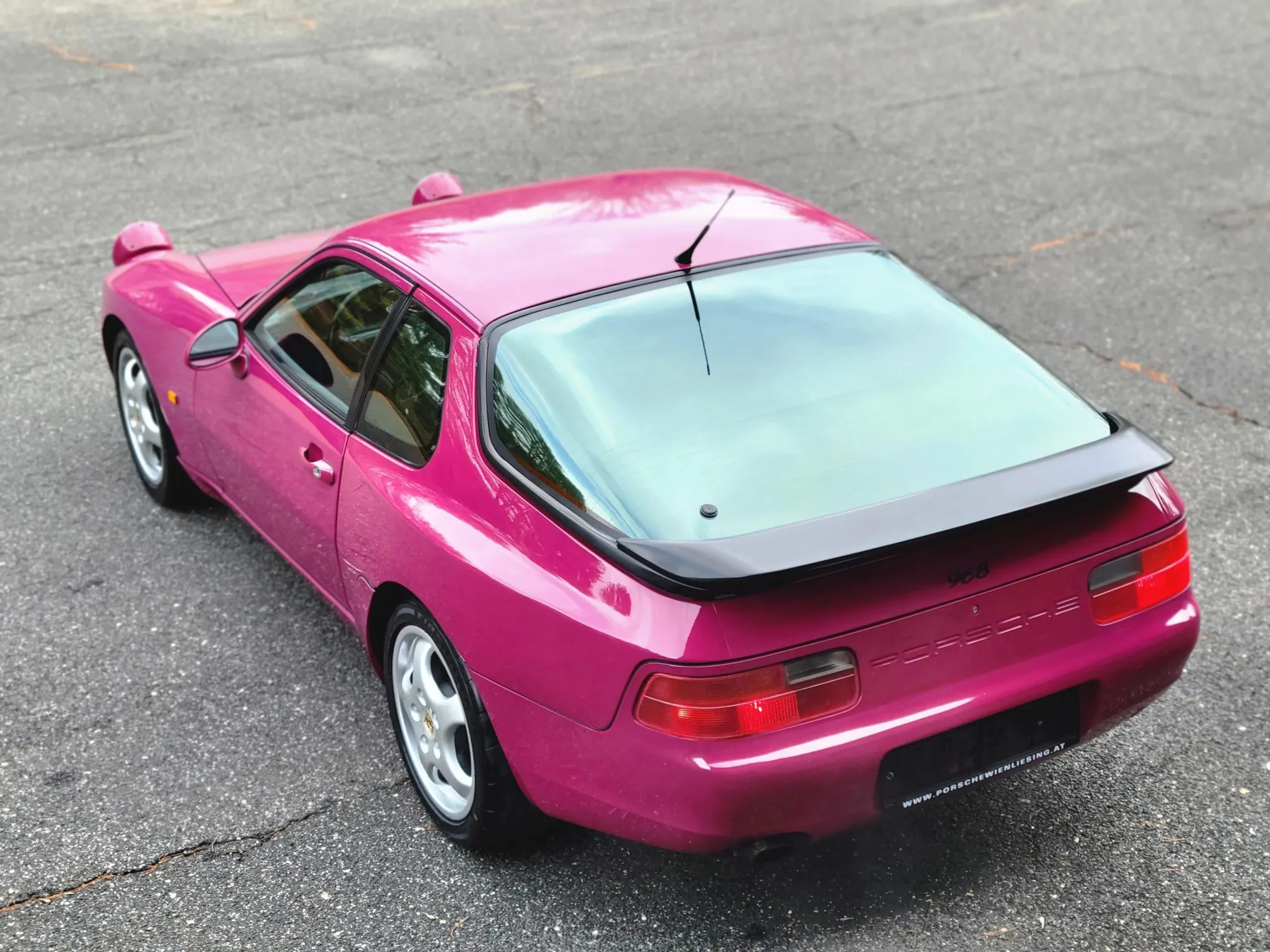 1992 Porsche 968 Coupe in Rubystone Red