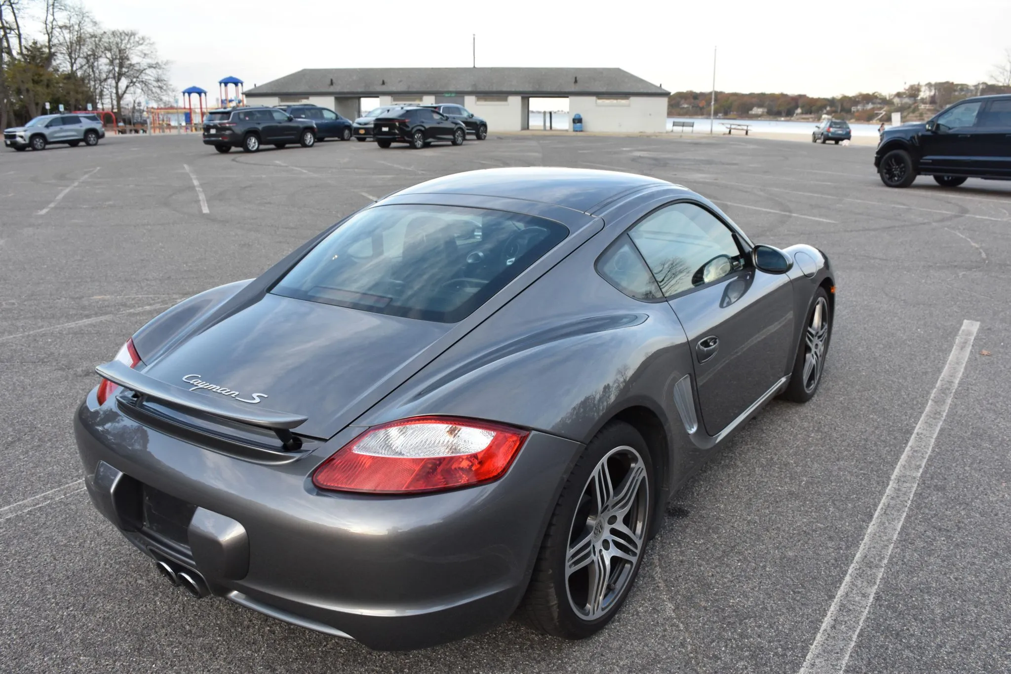 2007 Porsche Cayman S in Meteor Grey Metallic