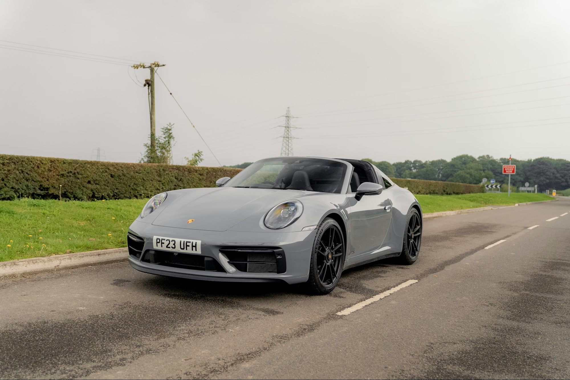 2023 Porsche 911 (992) Targa 4 GTS in Arctic Grey