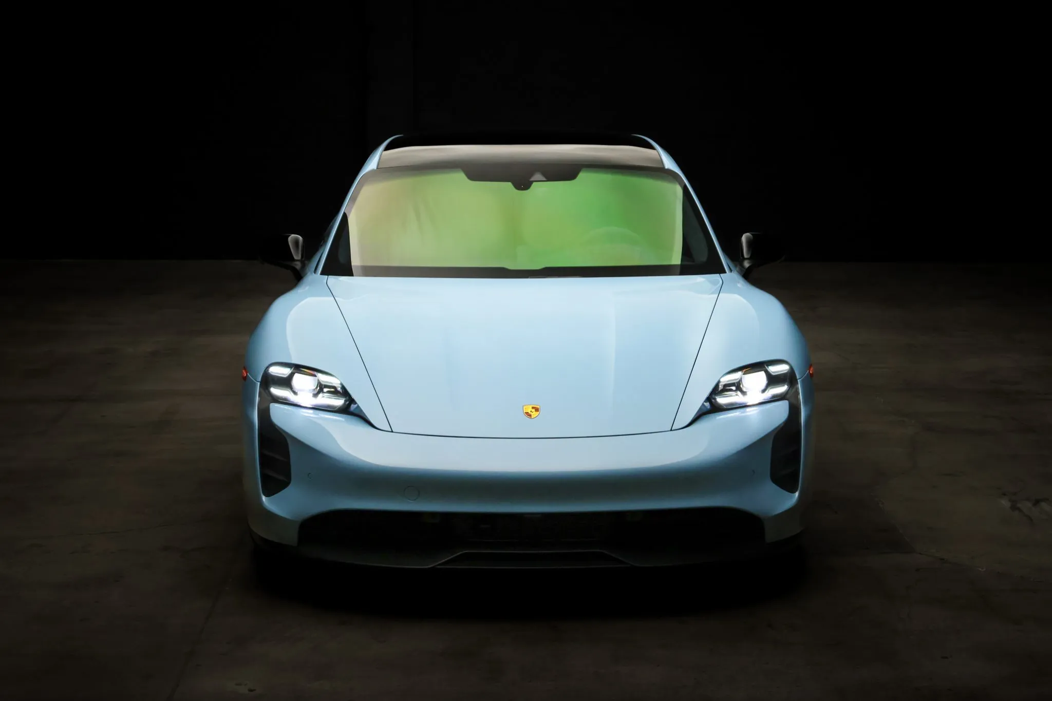 2023 Porsche Taycan GTS Sport Turismo in Frozen Blue Metallic