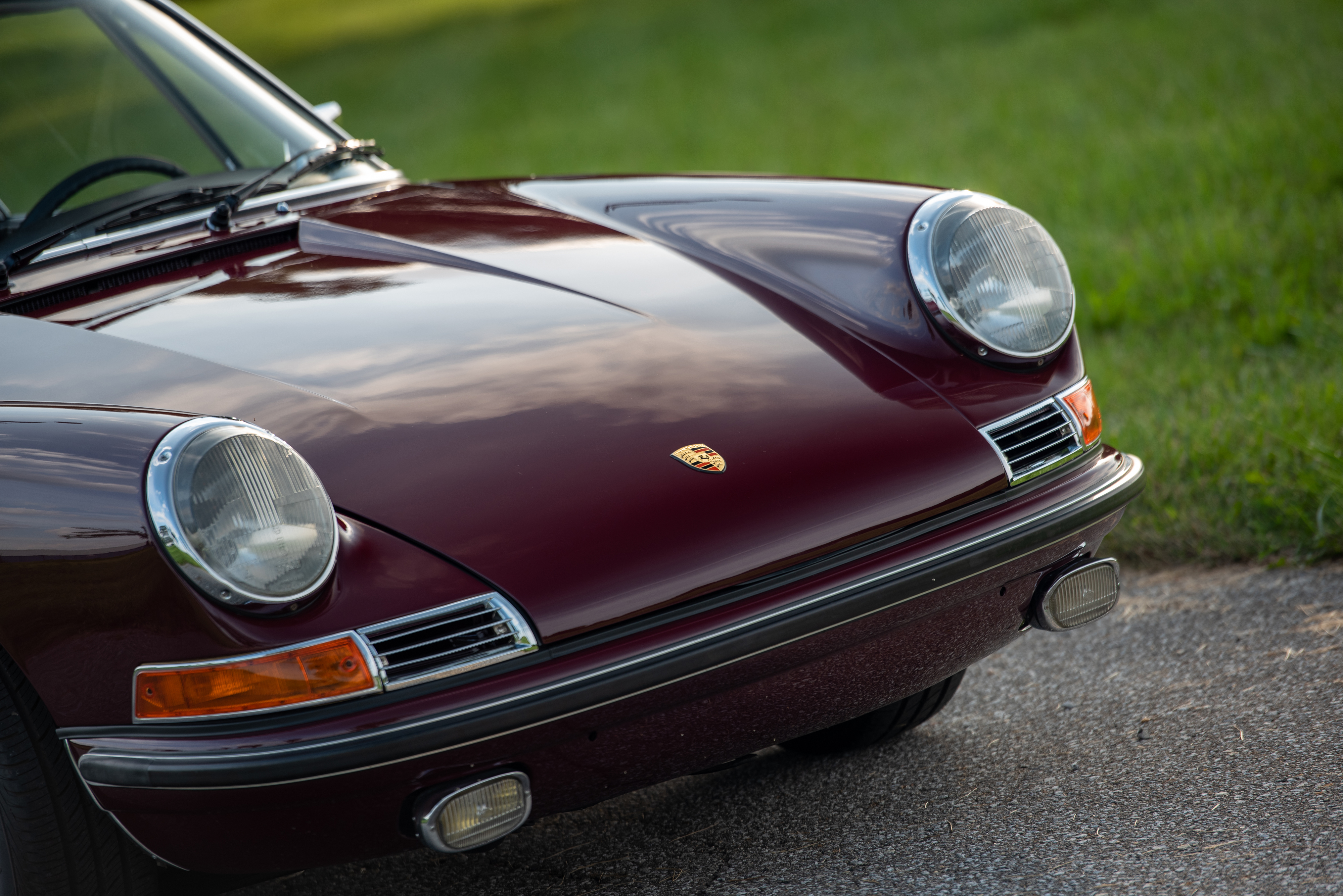 1968 Porsche 911 S 'Sportomatic' in Burgundy Red