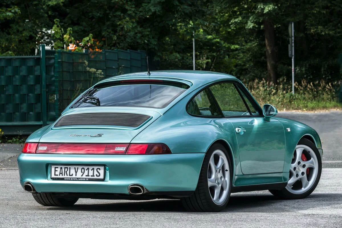 1996 Porsche 911 Carrera 4S in Dragonfly Turquoise Metallic