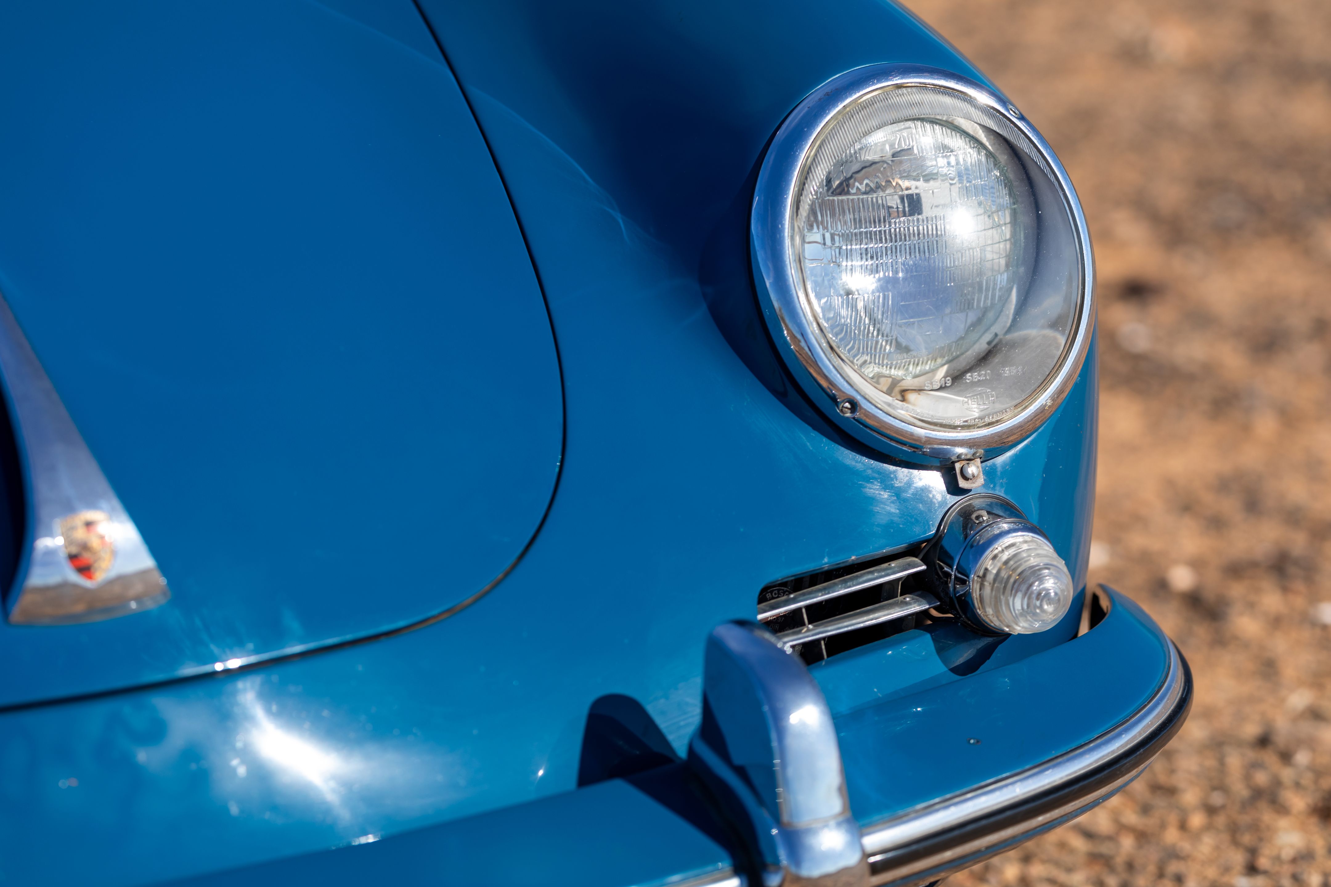 1964 Porsche 356C 1600 Cabriolet Coachwork by Reutter  in Bali Blue