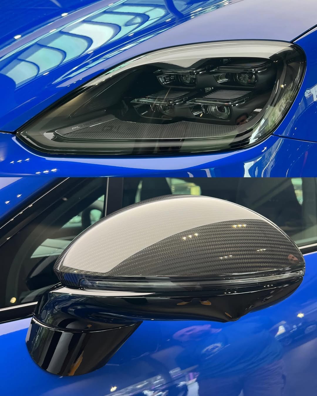 2024 Porsche Cayenne Turbo GT in Nogaro Blue Metallic
