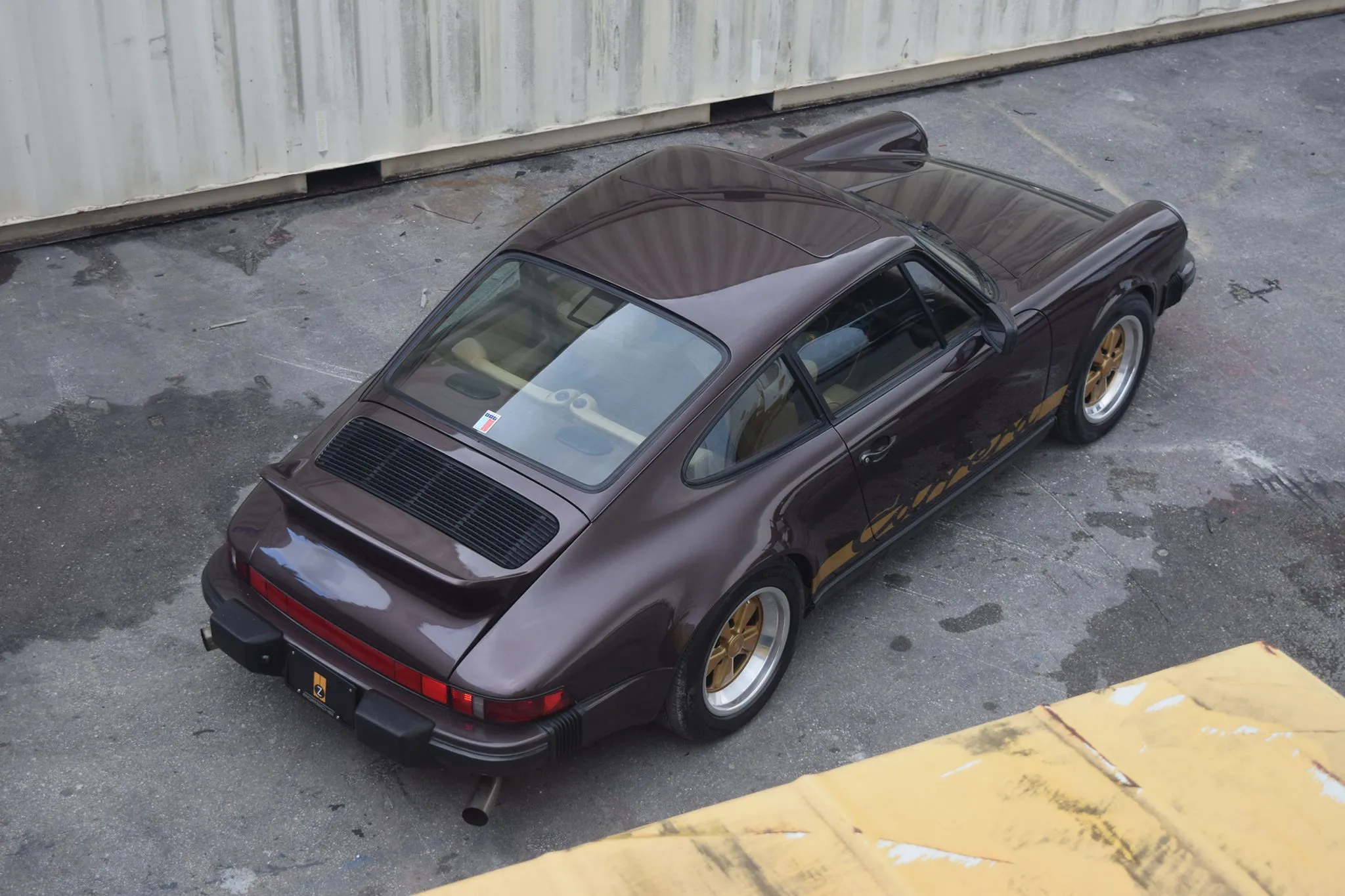 1988 Porsche 911 Carrera Coupe in Espresso Brown Metallic 