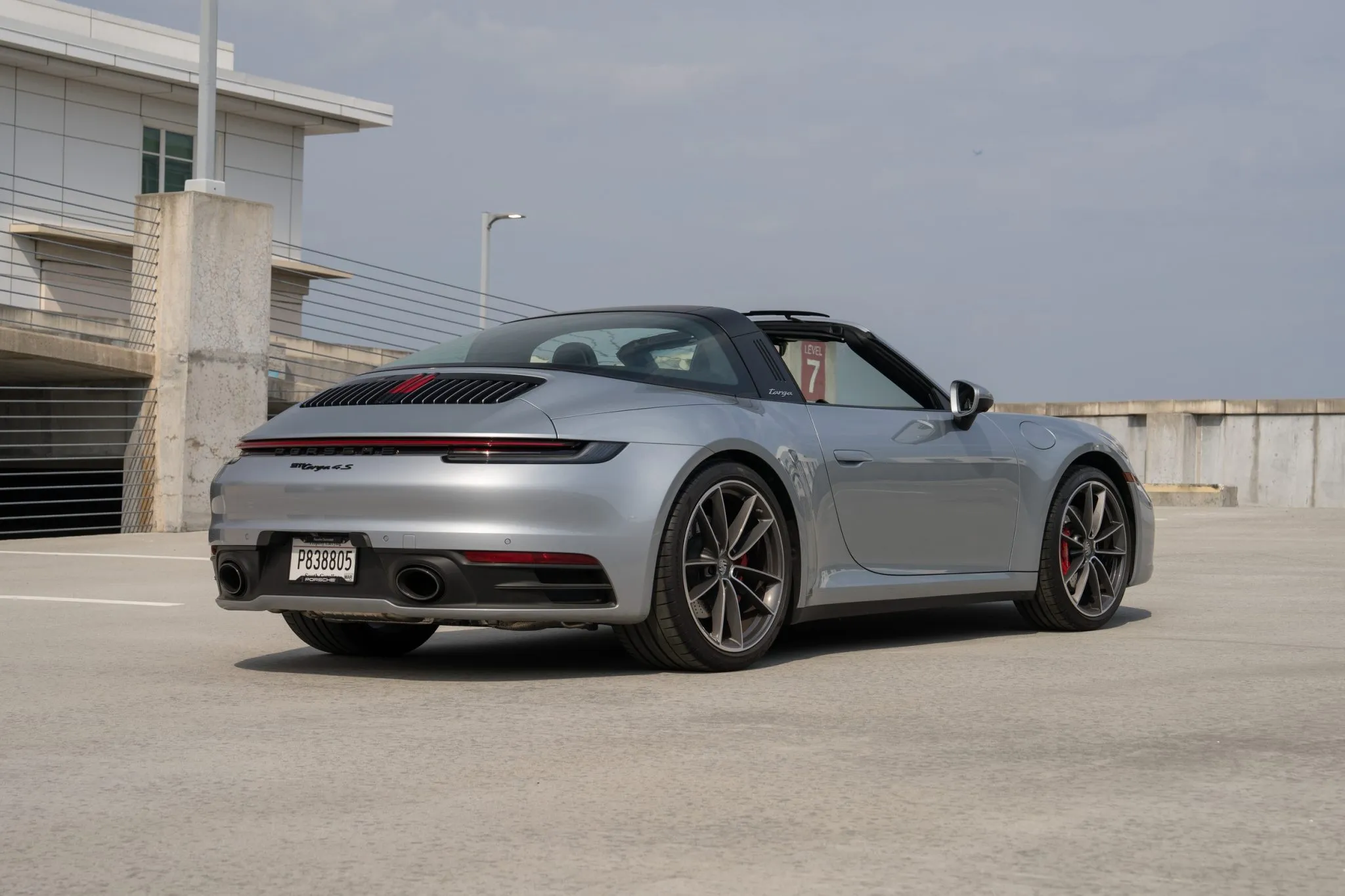 2022 Porsche 911 Targa 4S in Dolomite Silver Metallic