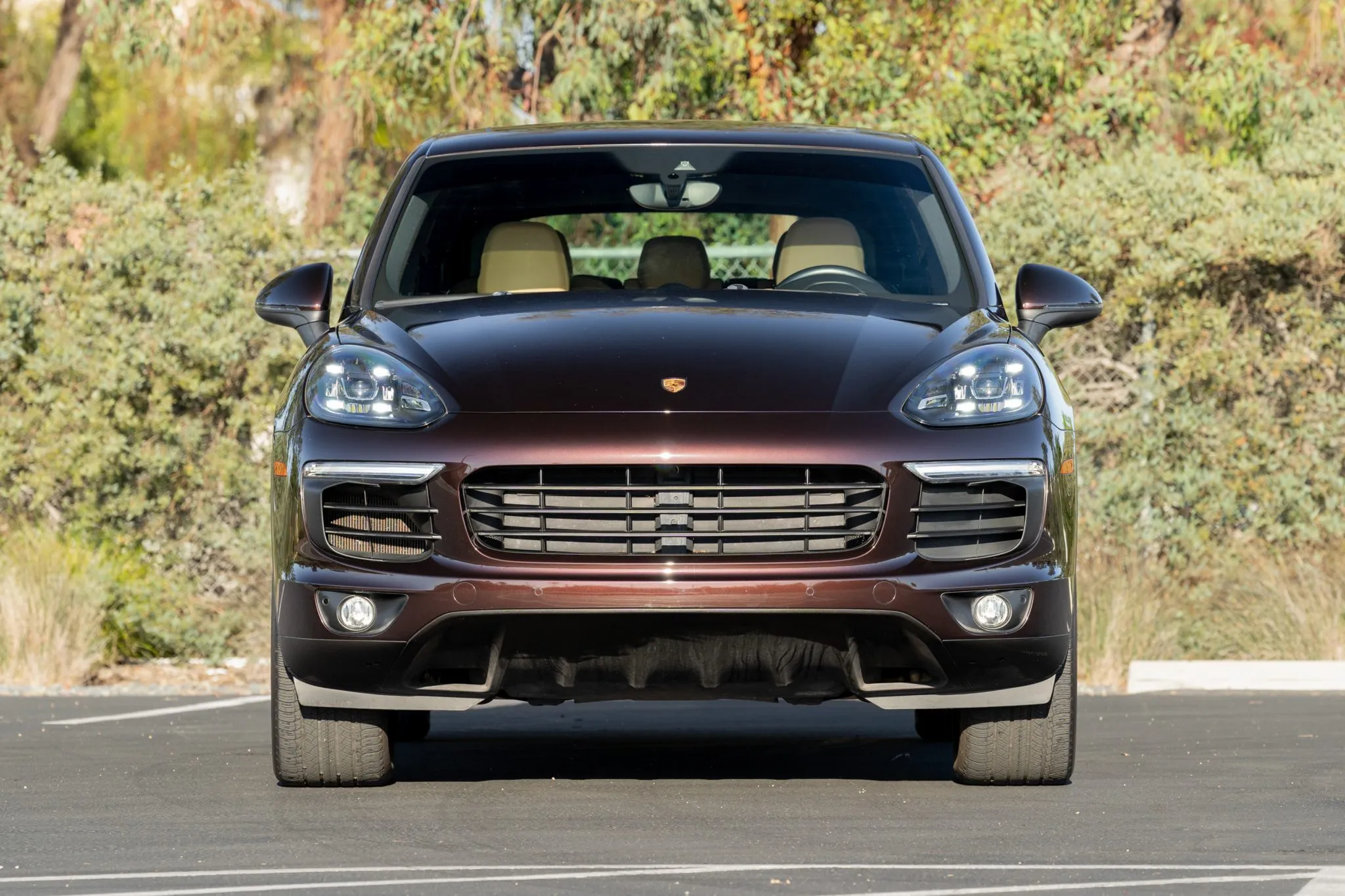 2016 Porsche Cayenne S E-Hybrid in Mahogany Metallic