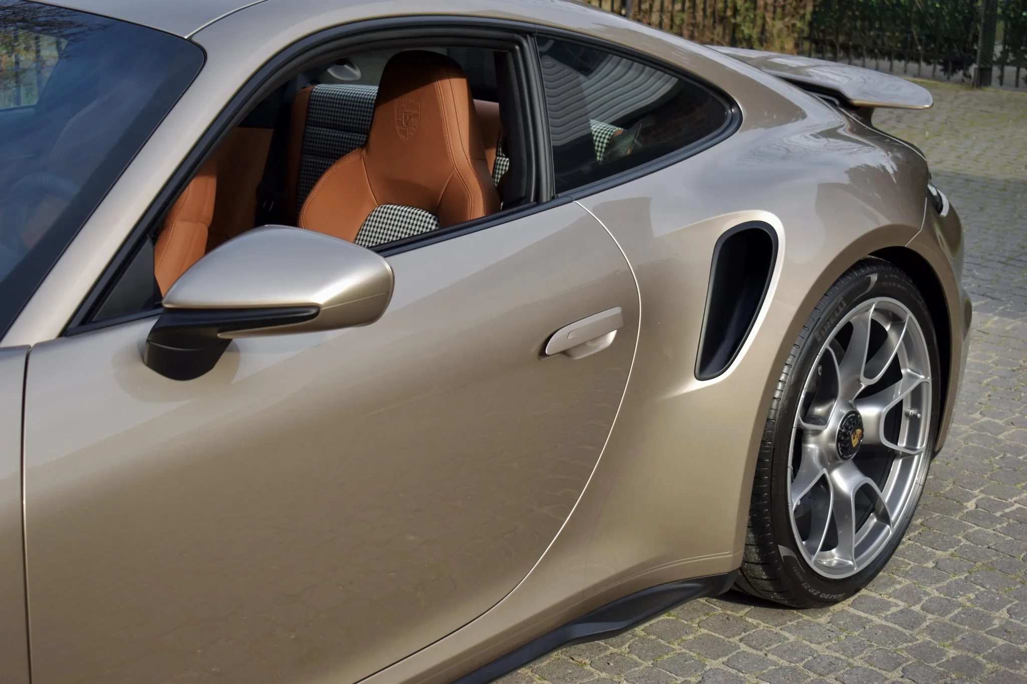 2024 Porsche 911 Turbo S Coupe in Palladium Metallic
