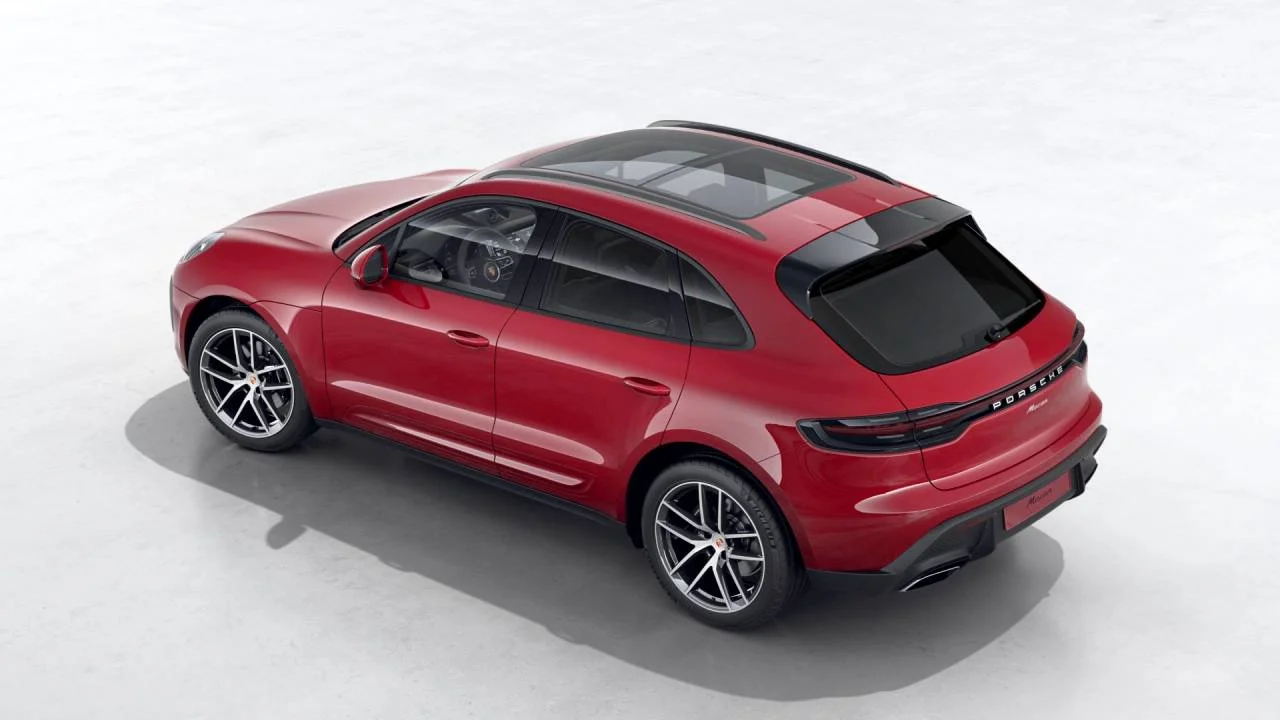 2026 Porsche Macan in Carmine Red