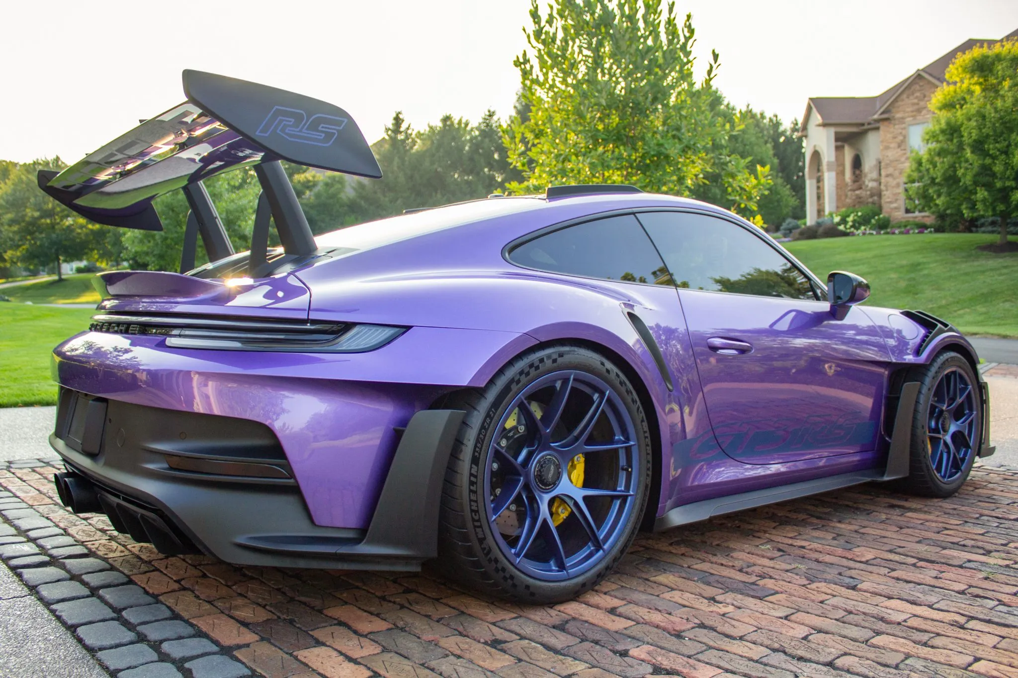 2024 Porsche 911 GT3 RS Weissach In Viola Purple Metallic