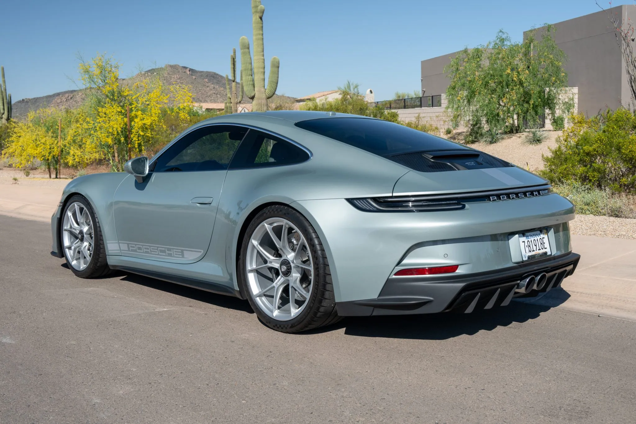 2023 Porsche 911 GT3 Touring  in Fish Silver Grey Metallic