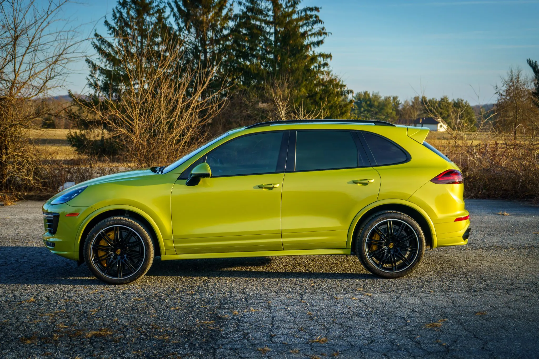 2016 Porsche Cayenne Turbo S in Peridot Metallic
