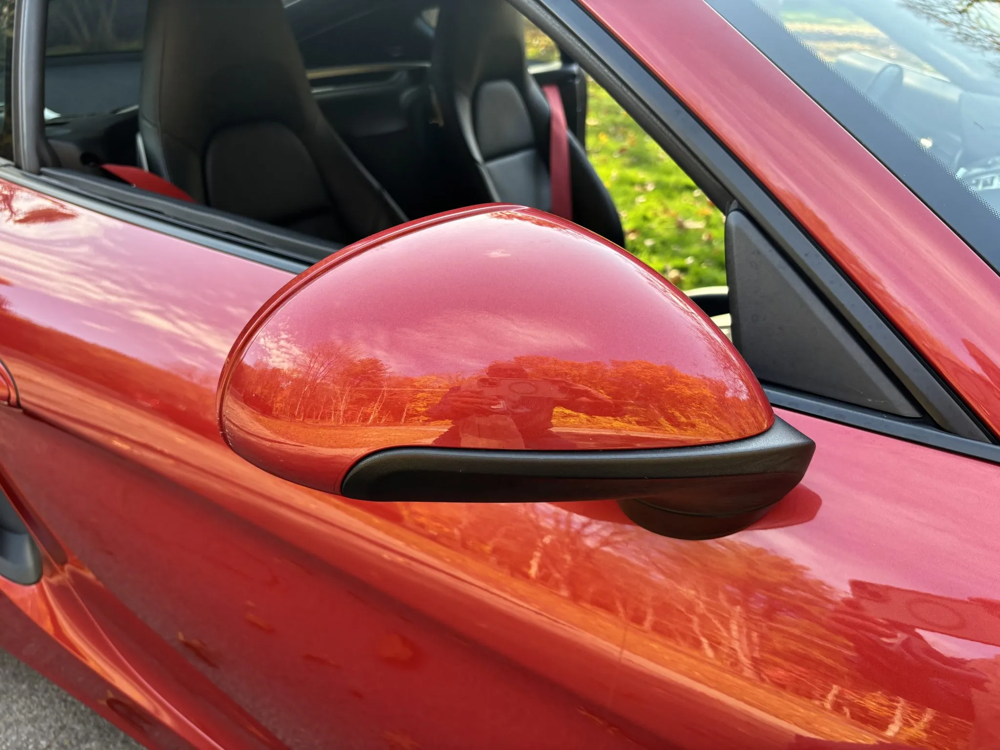 2014 Porsche Cayman S in Amaranth Red Metallic