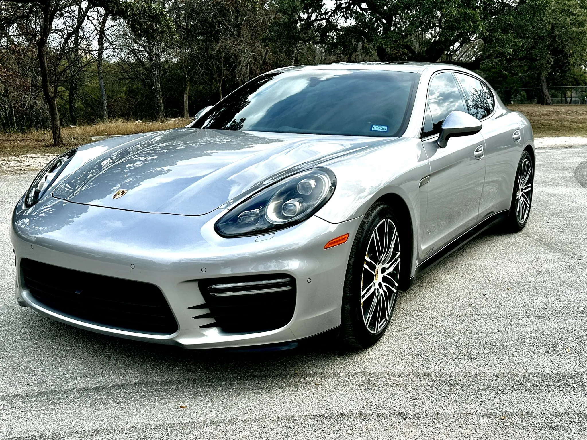 2016 Porsche Panamera GTS in GT Silver Metallic