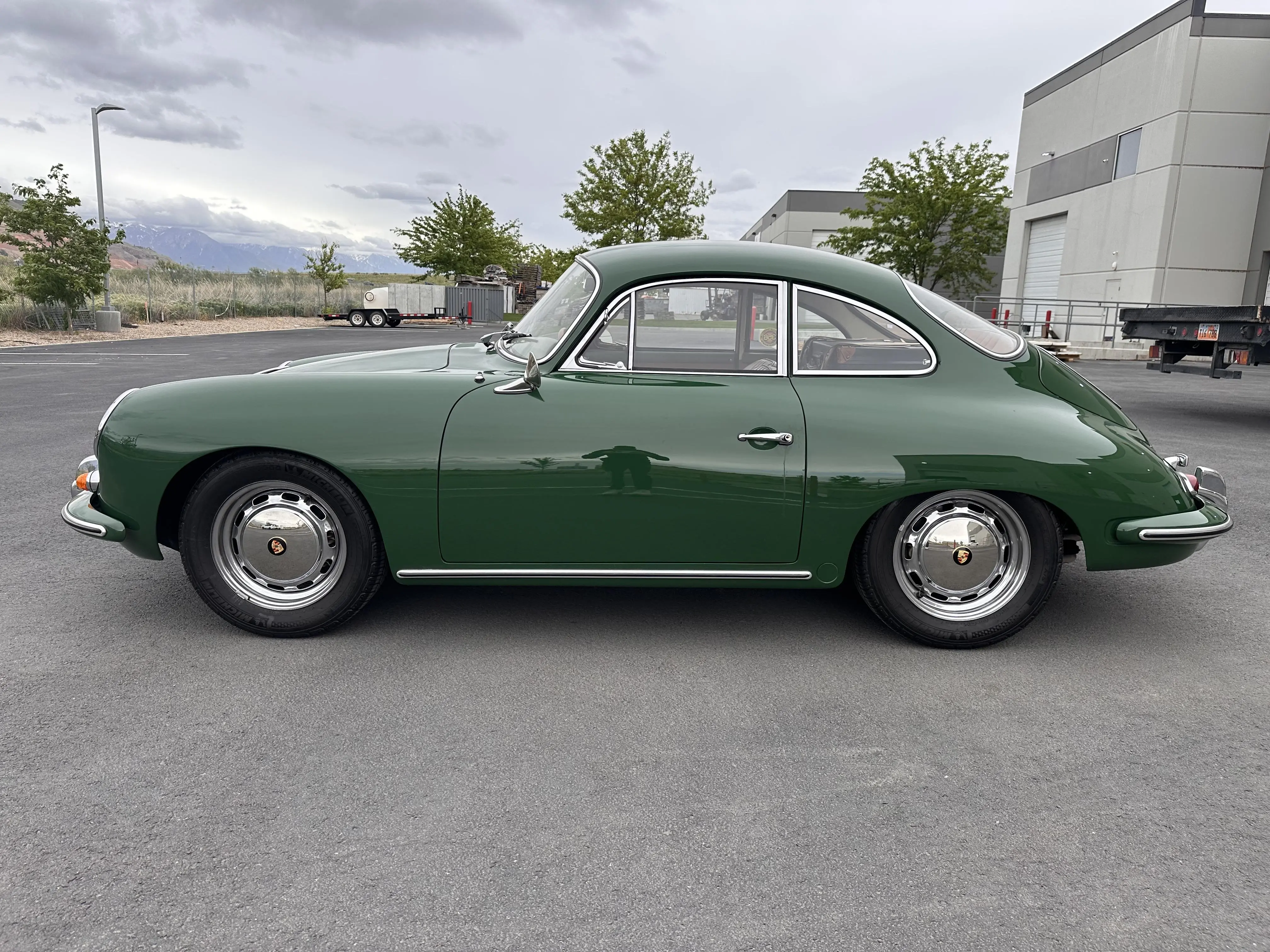 1965 Porsche 356SC Coupe in Irish Green