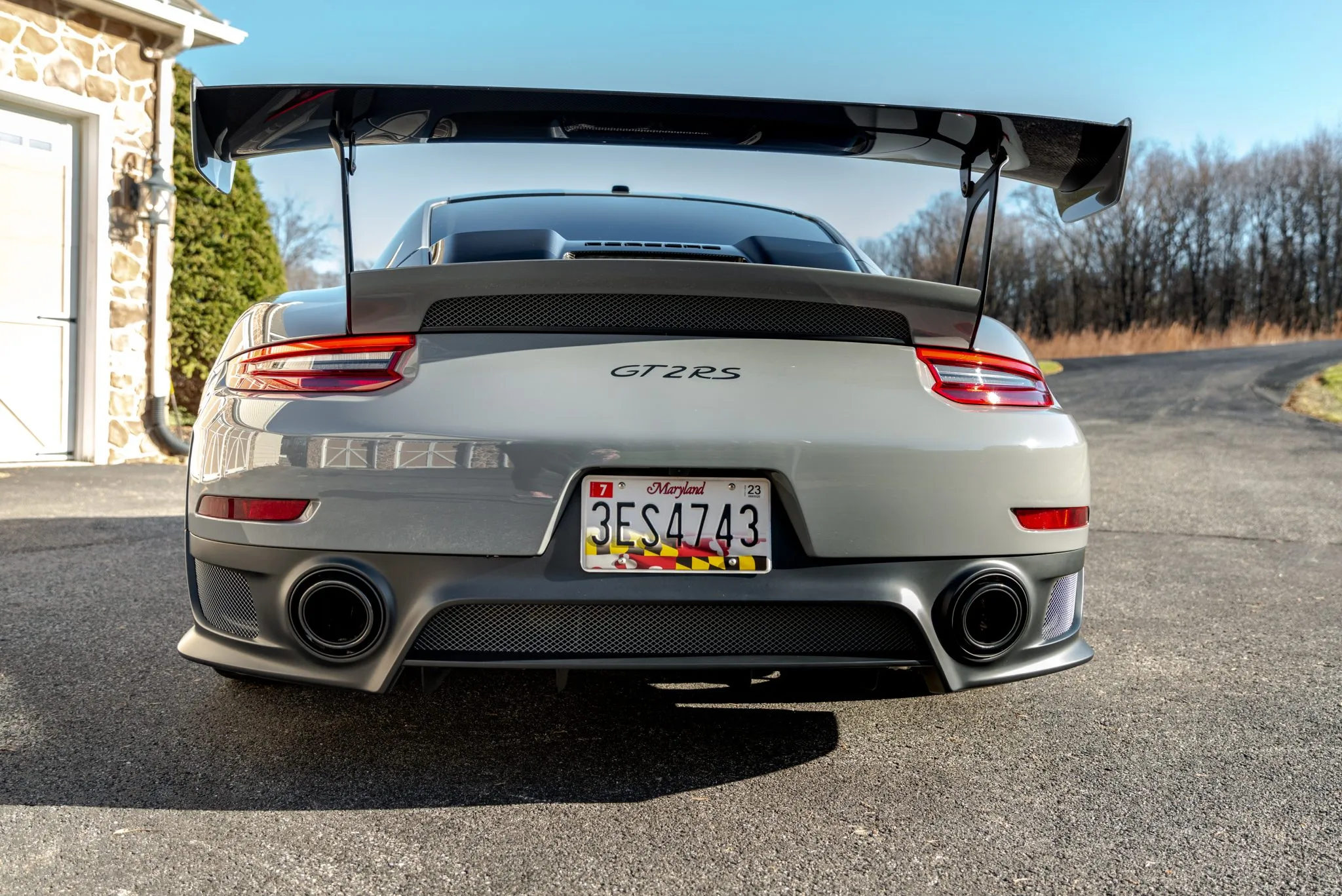 2018 Porsche 911 GT2 RS Weissach in Nardo Grey
