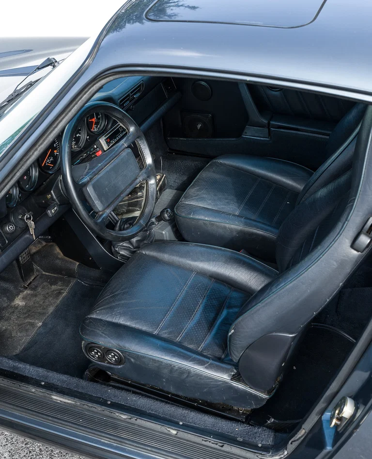 1988 Porsche 911 930 3.3 Turbo Coupe In Venezia Blue Metallic