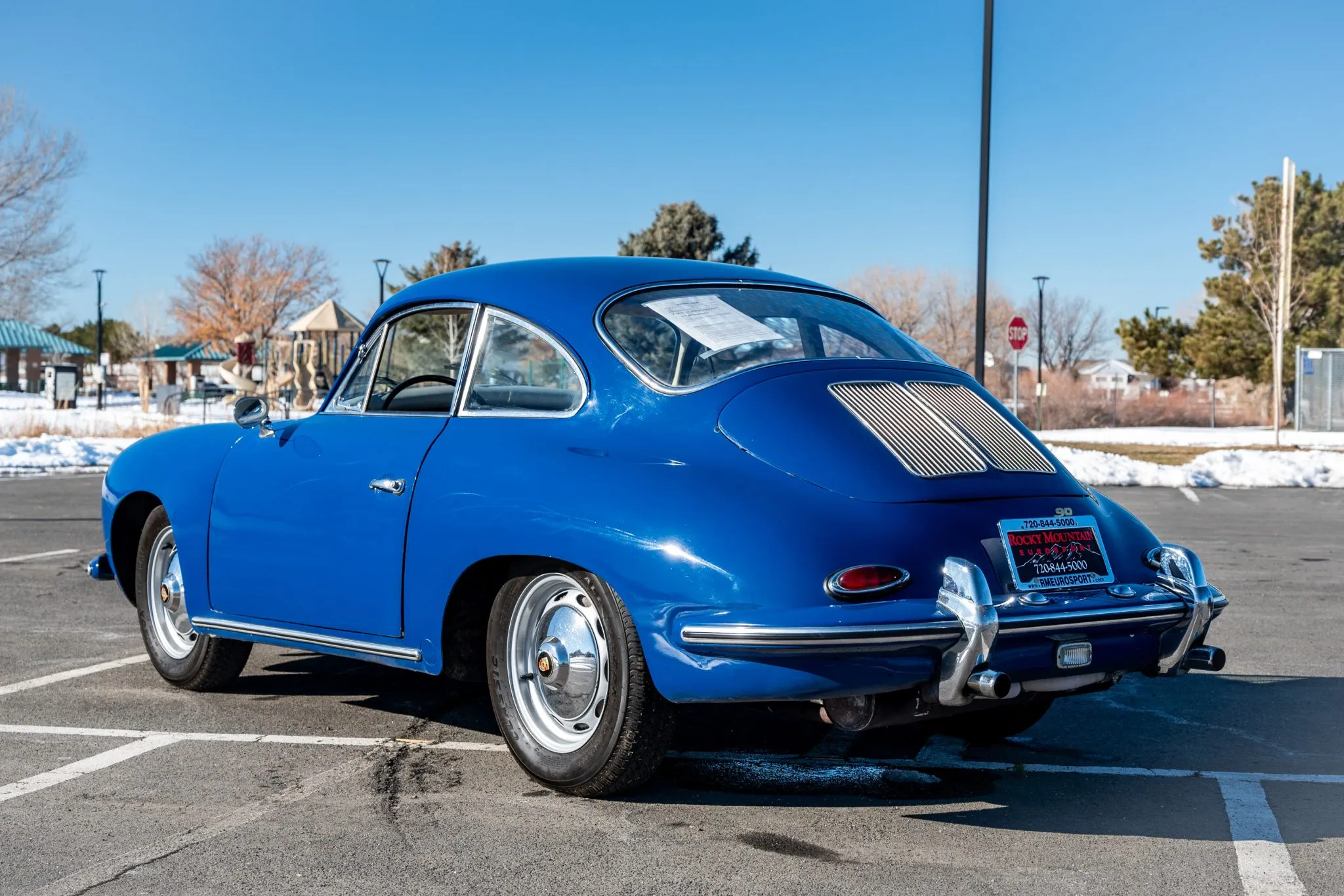 1962 Porsche 356B Super 90 Coupe in Bali Blue