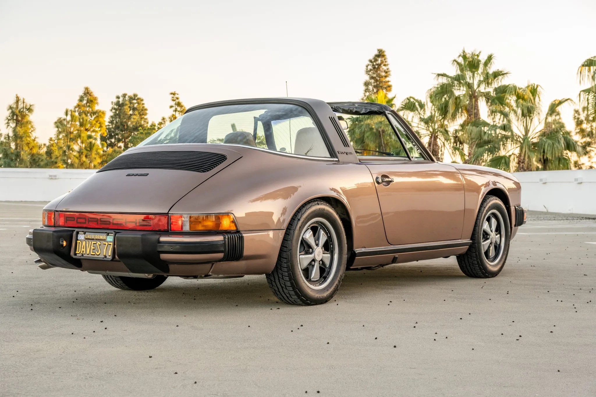 1977 Porsche 911S Targa in Copper Brown Metallic