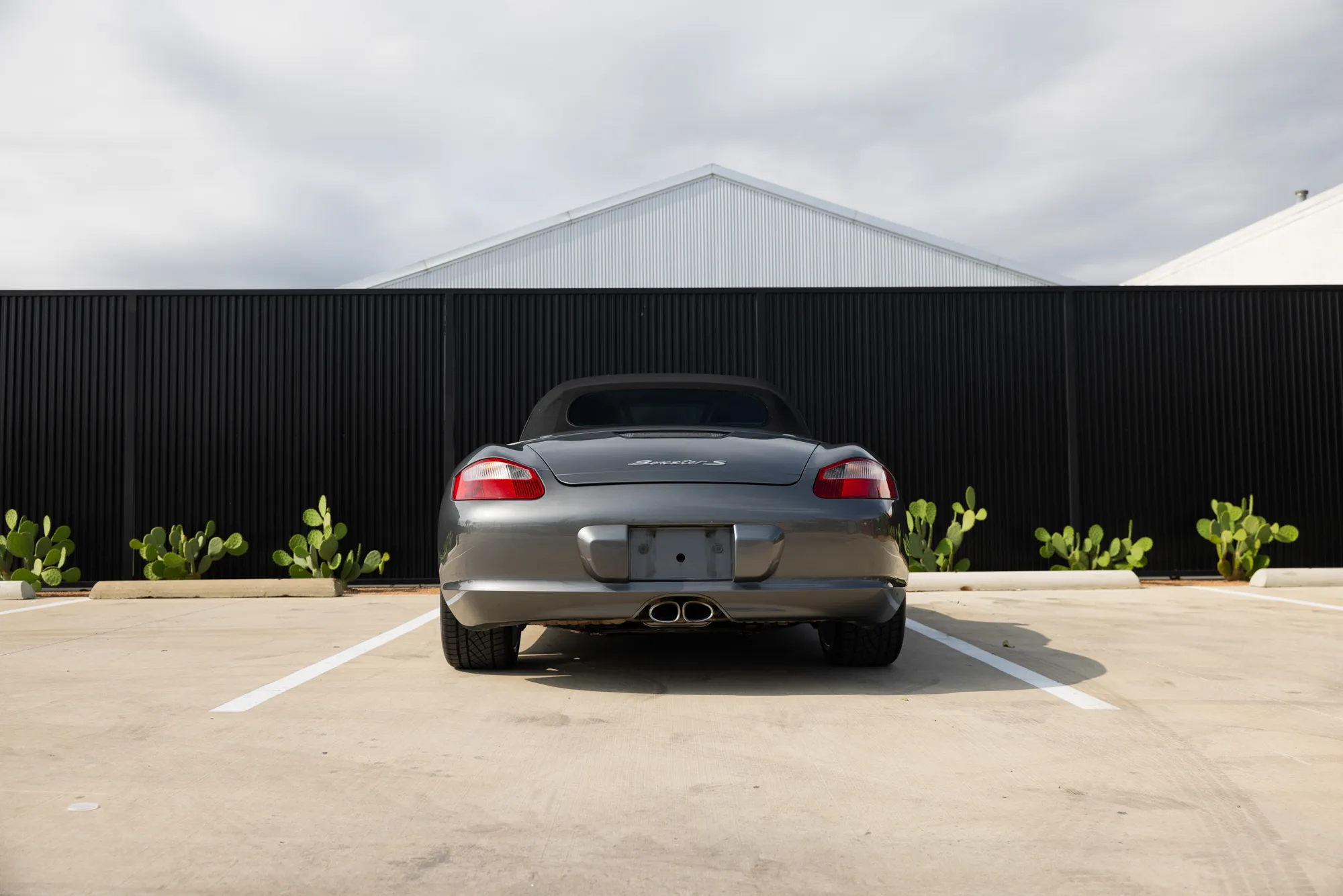 2008 Porsche Boxster S in Meteor Grey Metallic