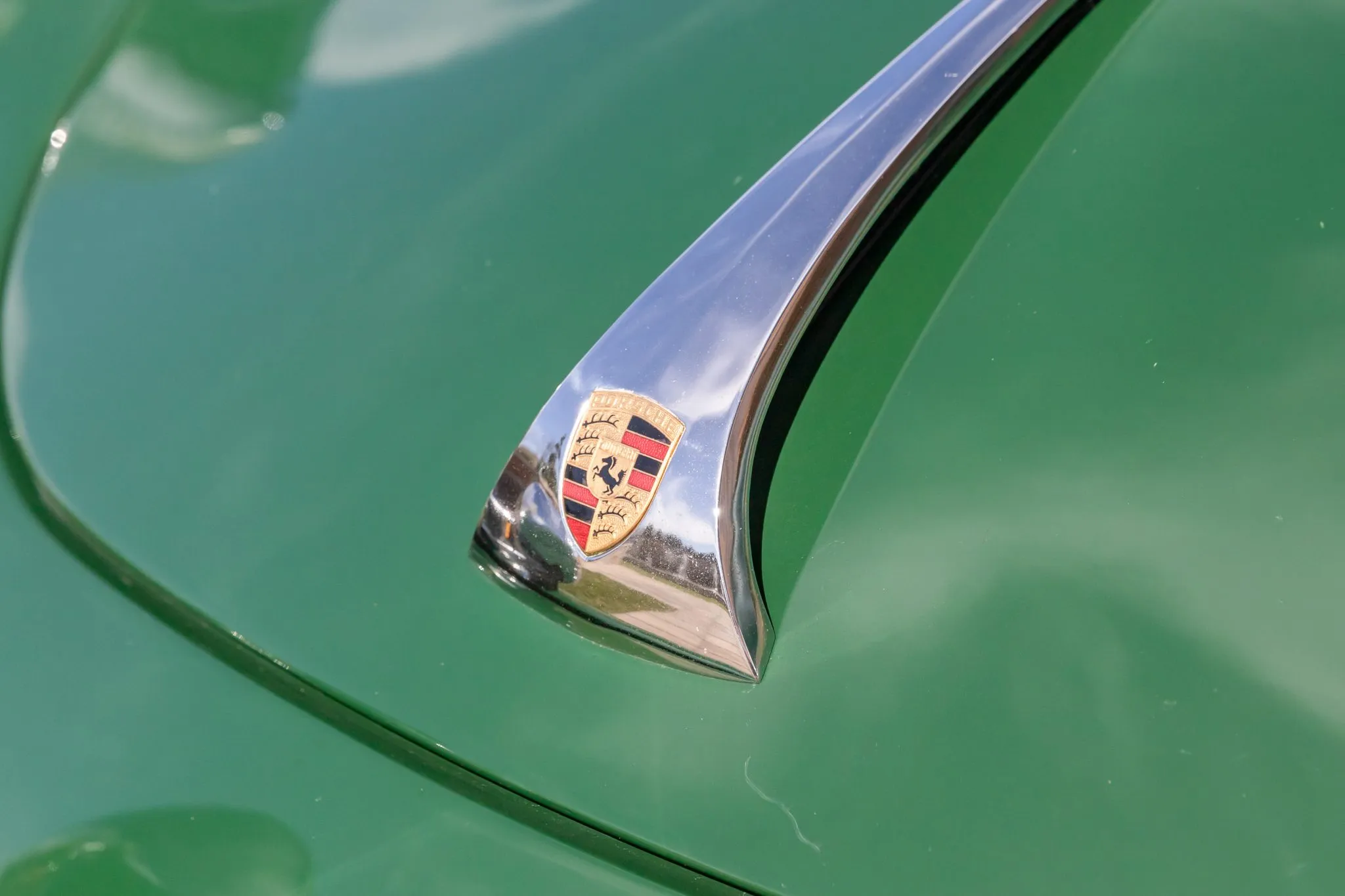 1965 Porsche 356C Cabriolet in Irish Green