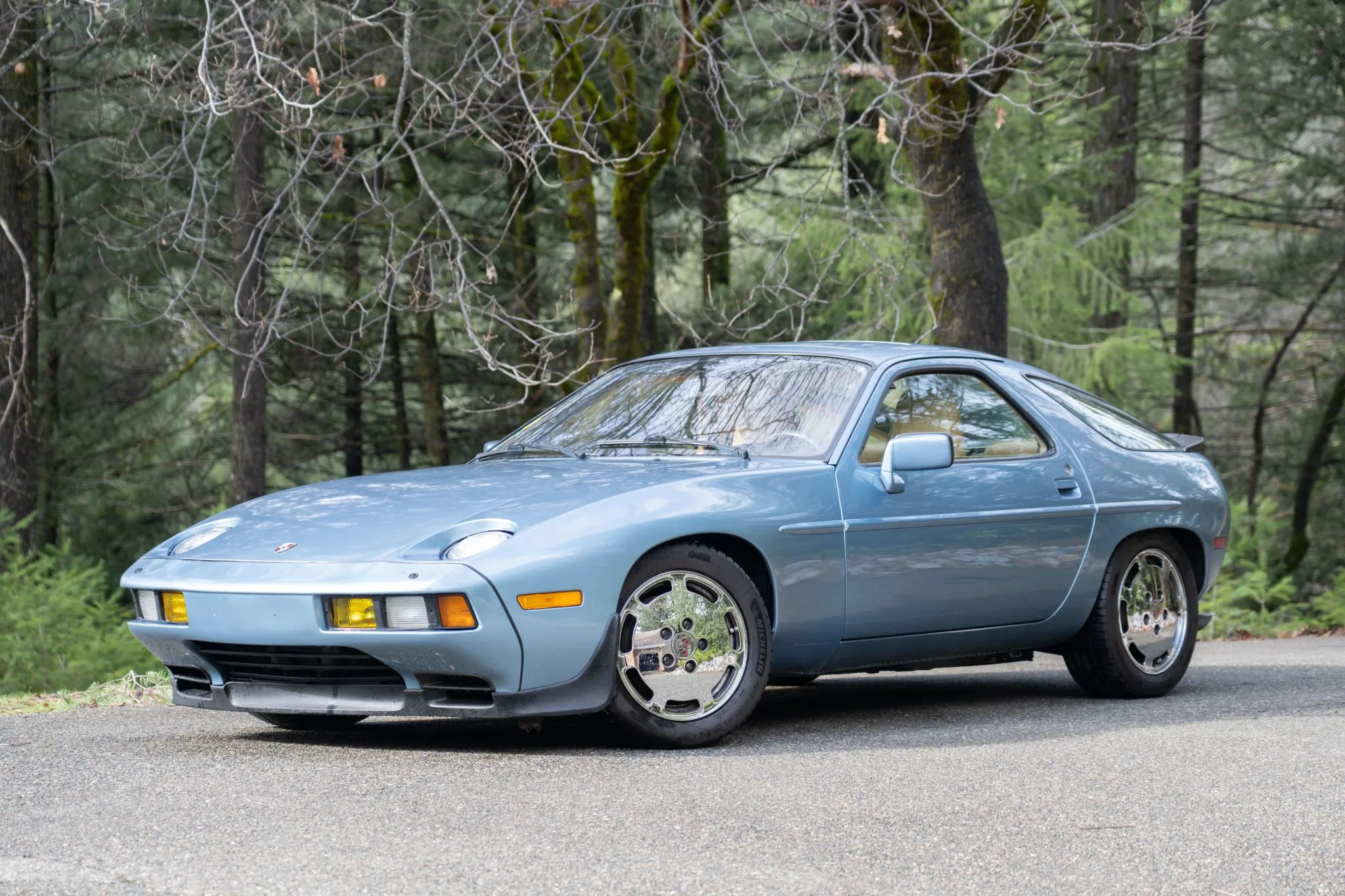 1986.5 Porsche 928S in Iris Blue Metallic