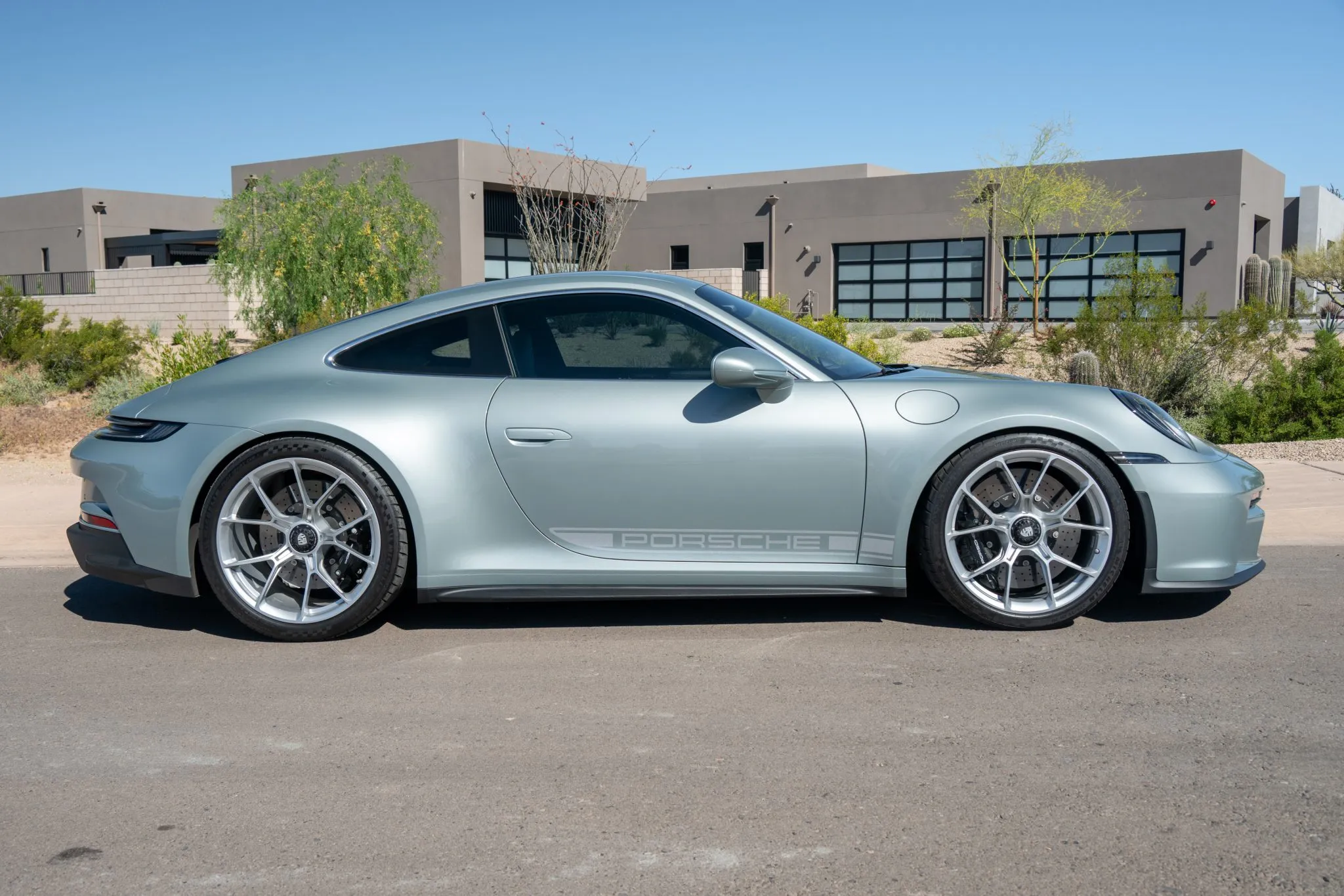2023 Porsche 911 GT3 Touring  in Fish Silver Grey Metallic