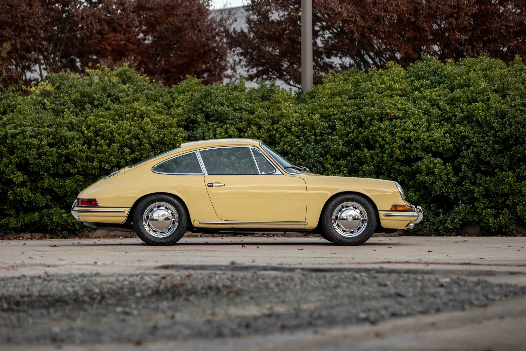 1966 Porsche 911 Coupe in Champagne Yellow